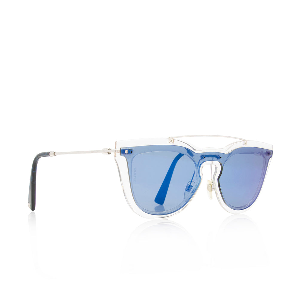 Valentino Aviator Blue Lens Sunglasses (SHF-17268)