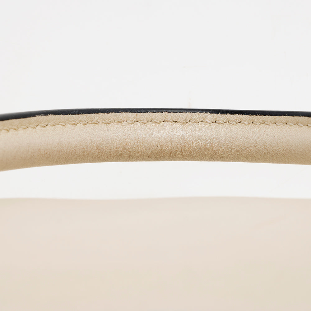 Valentino Calfskin Rockstud Double Handle Mini Tote (SHF-15923)