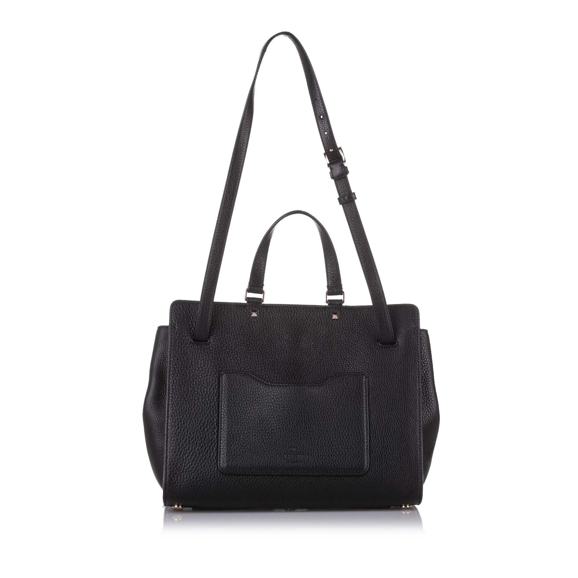 Valentino Joylock Leather Satchel (SHG-19509)