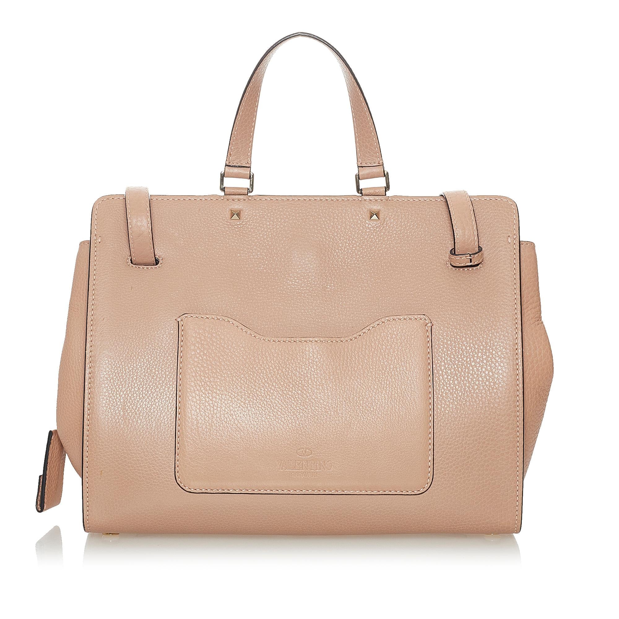 Valentino Joylock Leather Satchel (SHG-28265)