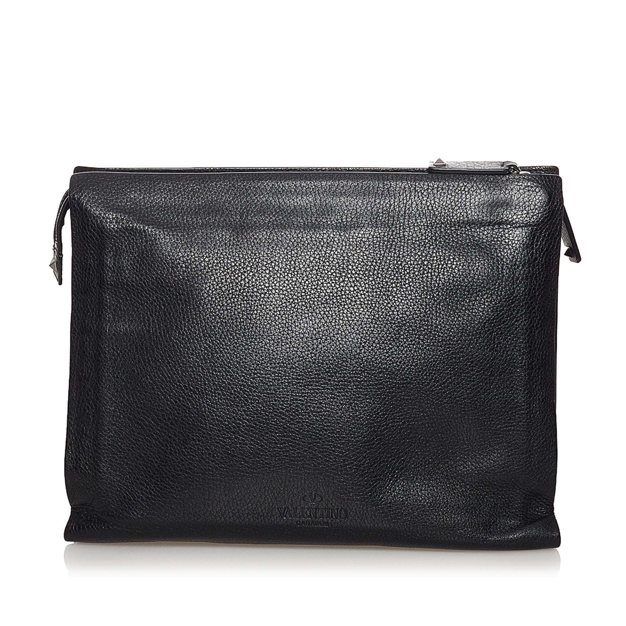 Valentino Leather Clutch Bag (SHG-31038)