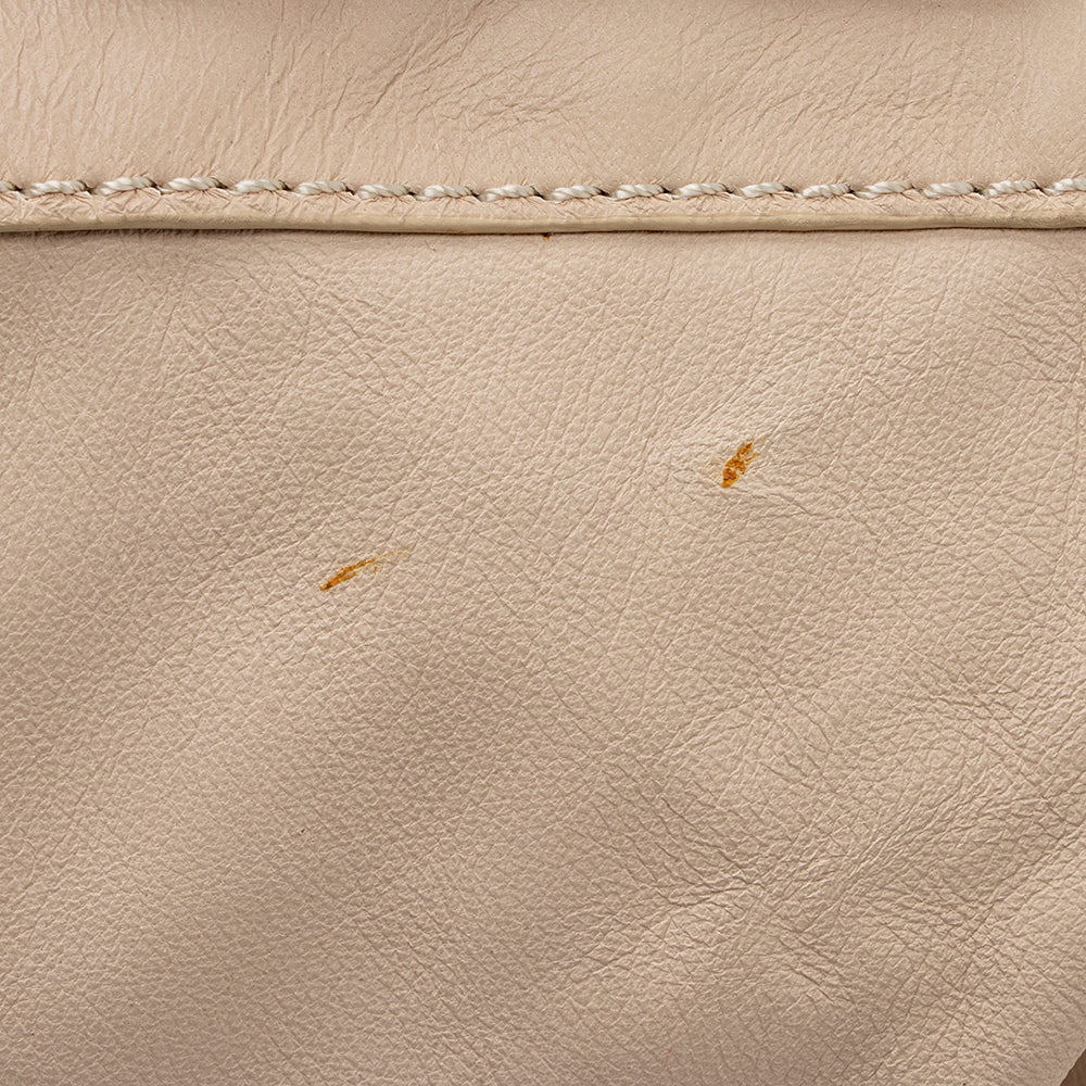 Valentino Leather Petale Rose Frame Satchel (SHF-18479)