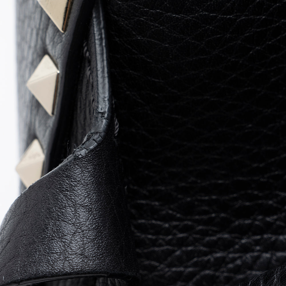 Valentino Leather Rockstud Mini Backpack (SHF-17289)