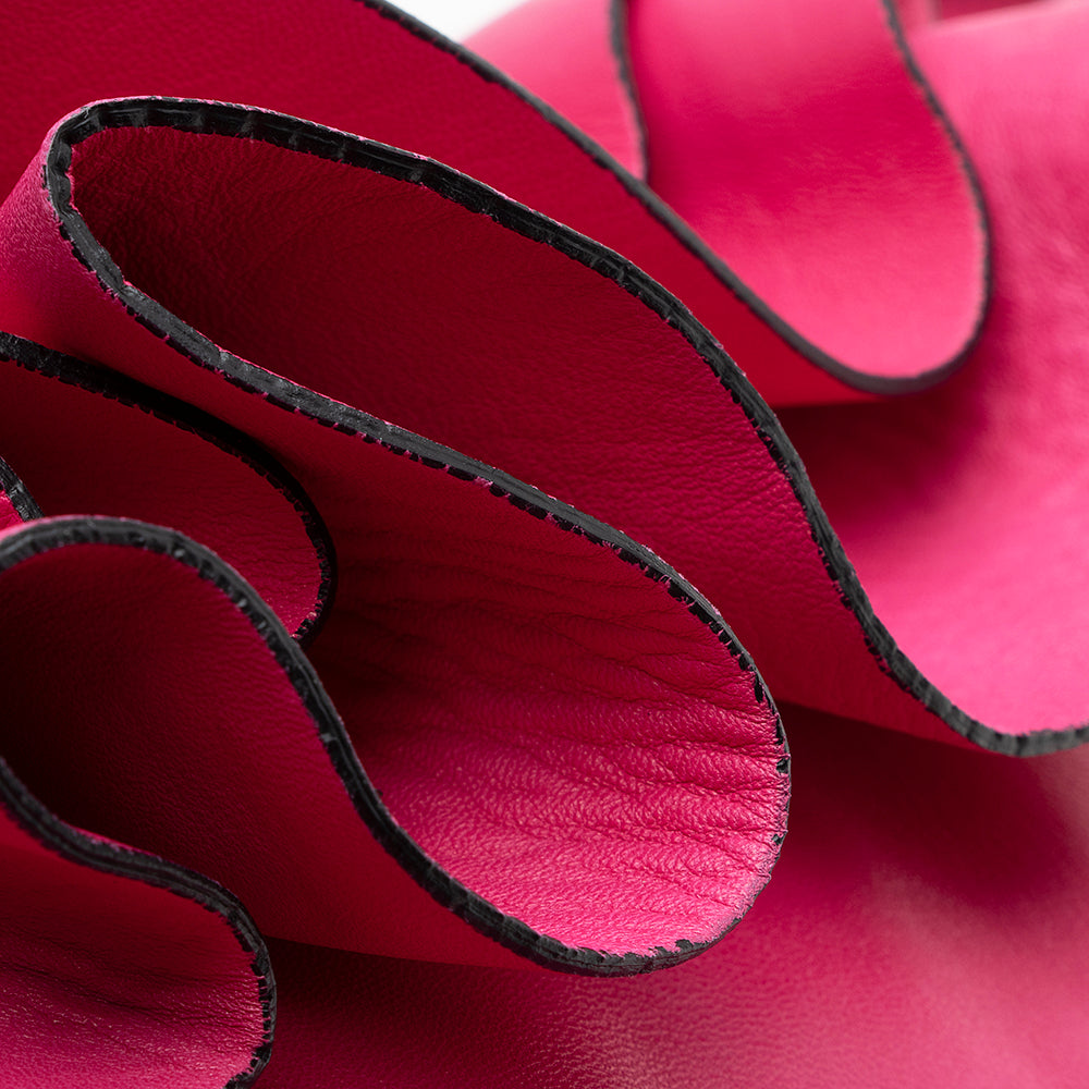 Valentino Leather Rose Vertigo Shopper Tote (SHF-21662)