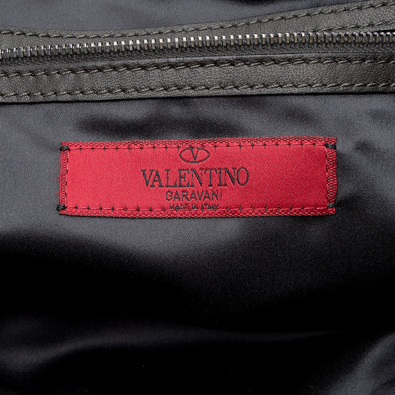 Valentino Leather Sequin Chain Glam Convertible Tote - FINAL SALE (SHF-15609)