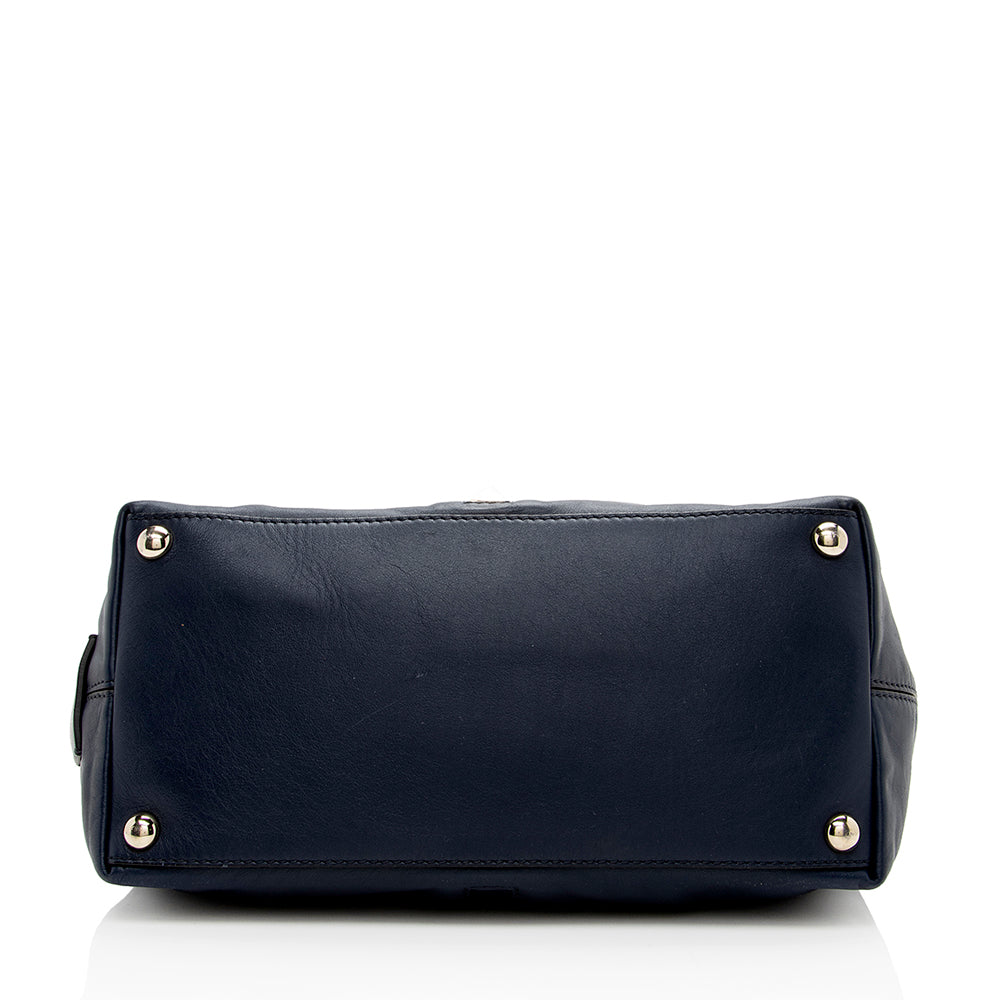 Valentino Leather Va Va Voom Tote (SHF-15491)