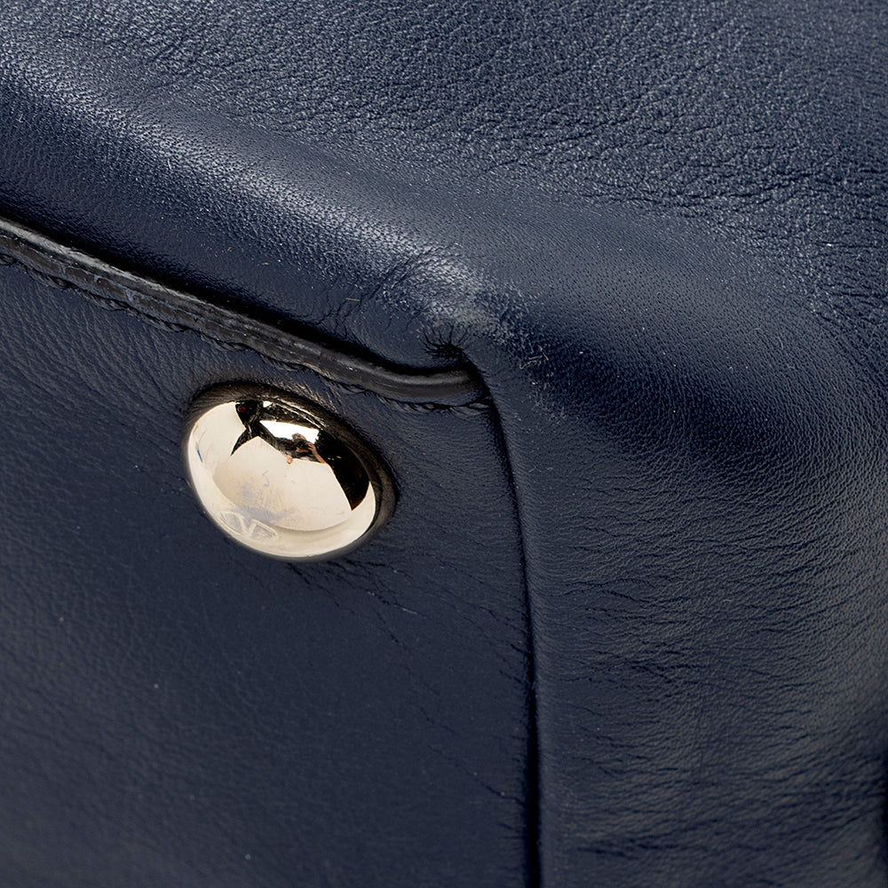 Valentino Leather Va Va Voom Tote (SHF-15491)