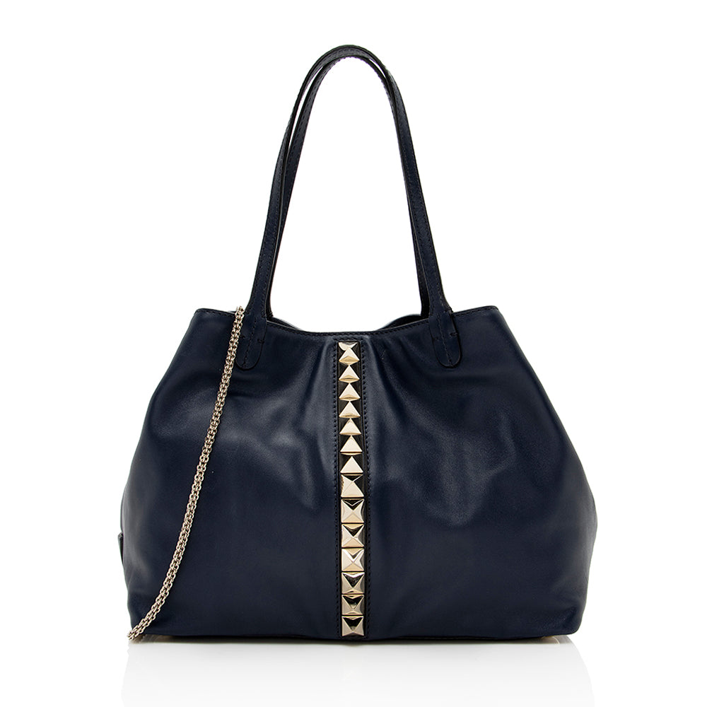 Valentino Leather Va Va Voom Tote (SHF-15491)