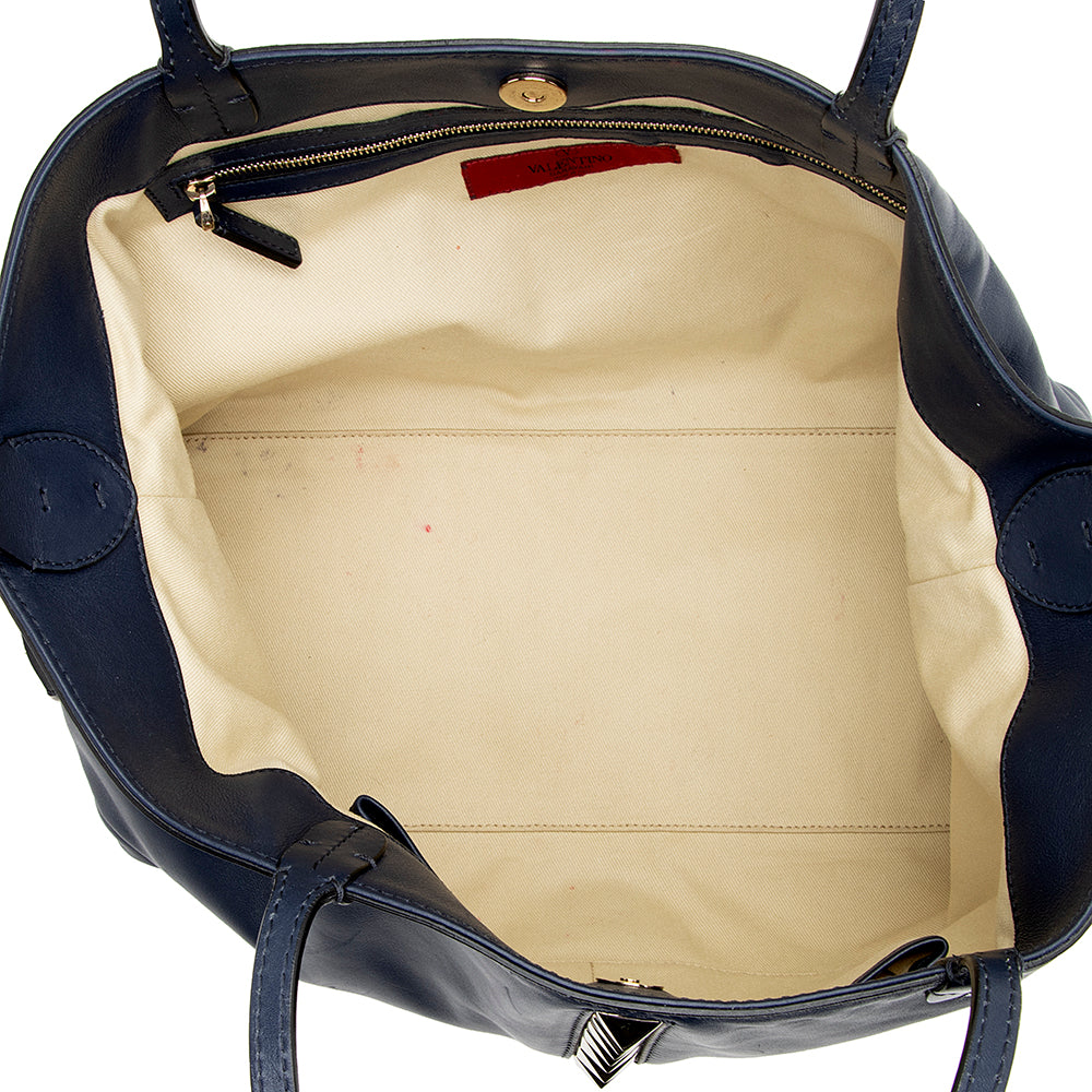 Valentino Leather Va Va Voom Tote (SHF-15491)