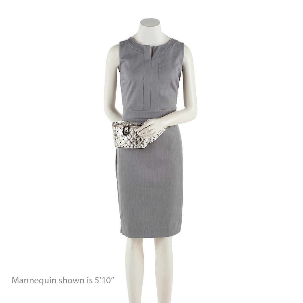 Valentino Metallic Calfskin Rockstud Belt Bag (SHF-15787)