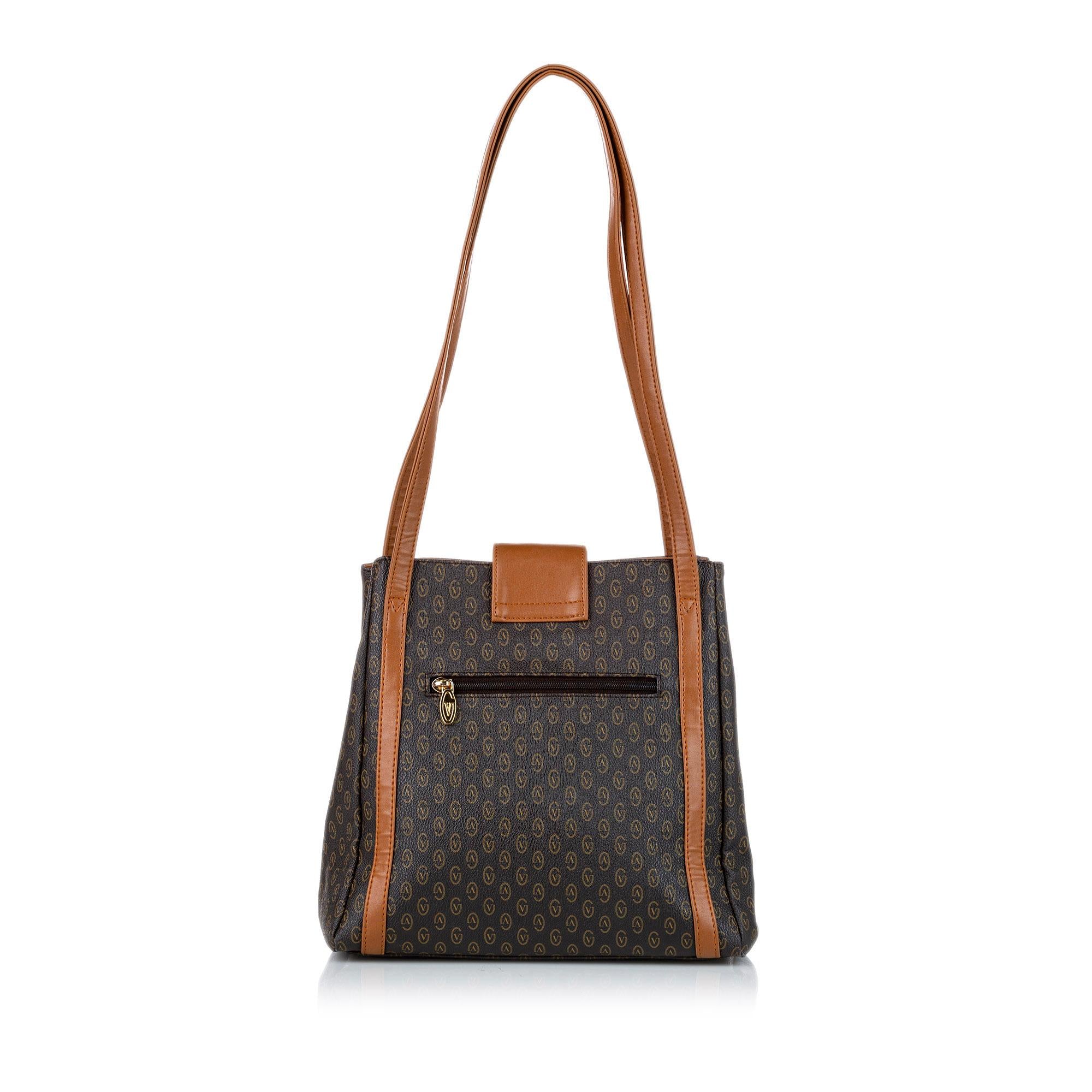 Valentino Monogram V Logo Shoulder Bag (SHG-20883)