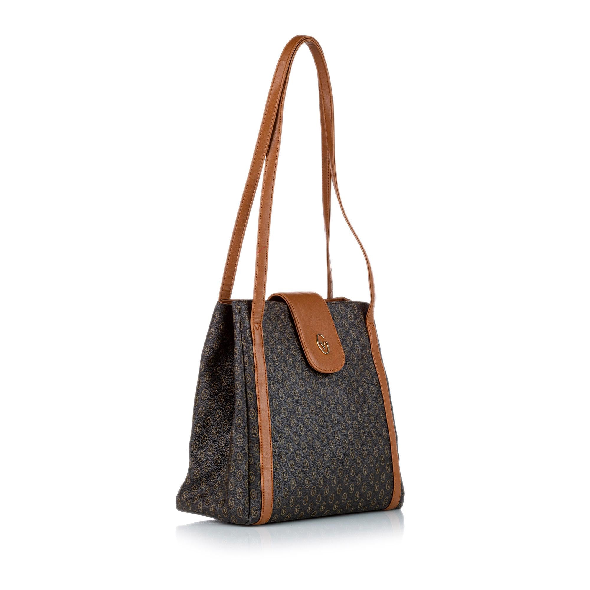 Valentino Monogram V Logo Shoulder Bag (SHG-20883)