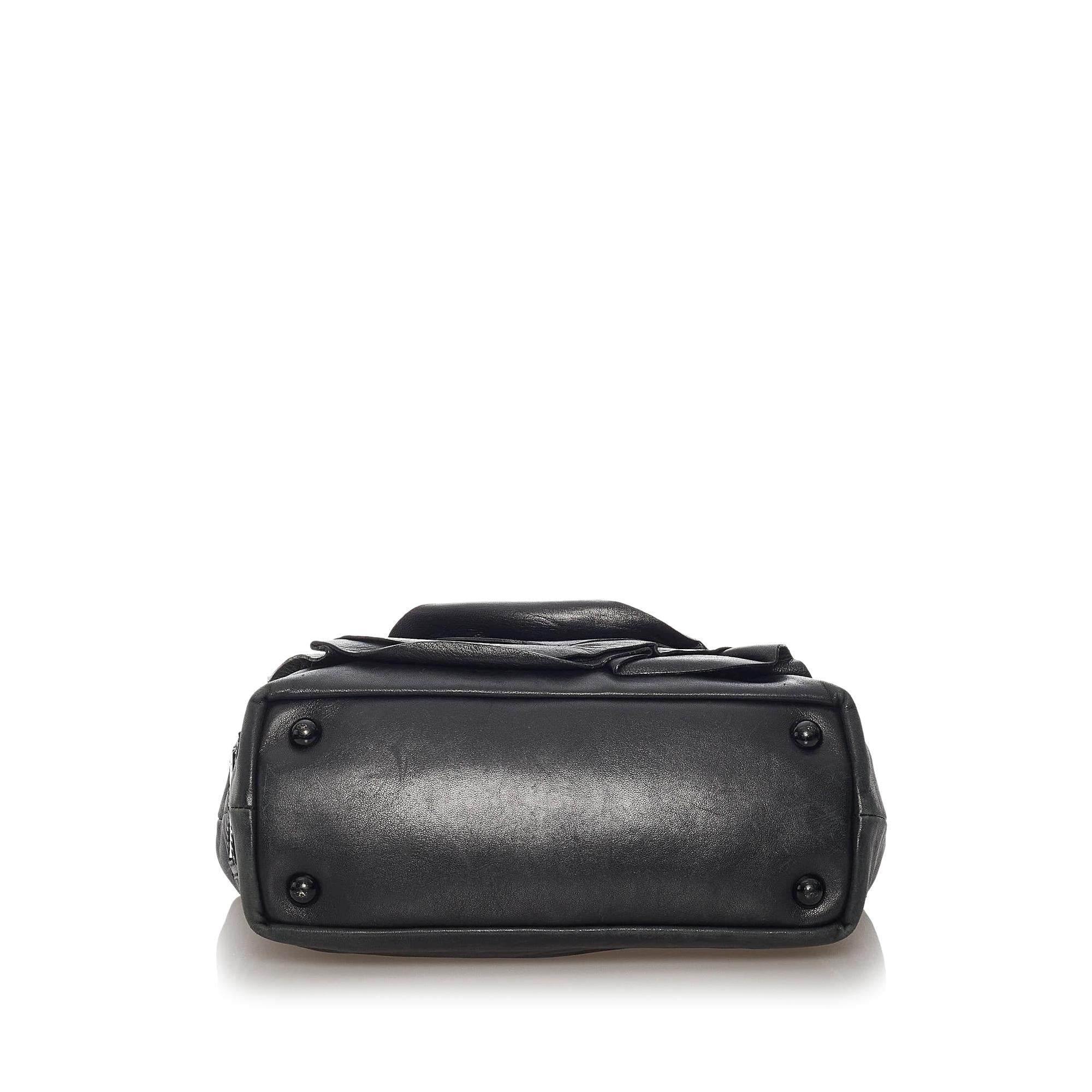 Valentino Petale Leather Shoulder Bag (SHG-28242)