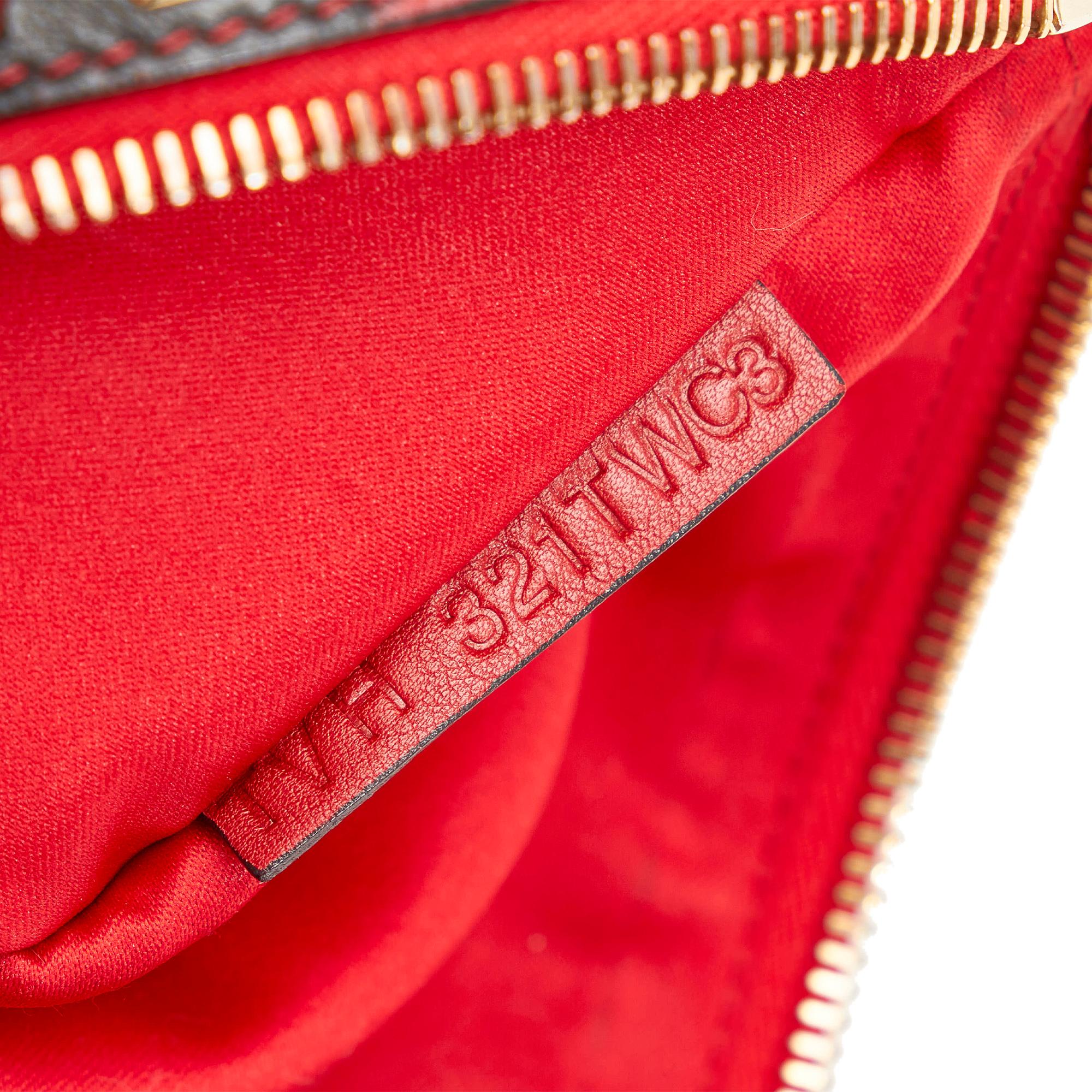 Valentino Rockstud Camouflage Leather Clutch Bag (SHG-30219)