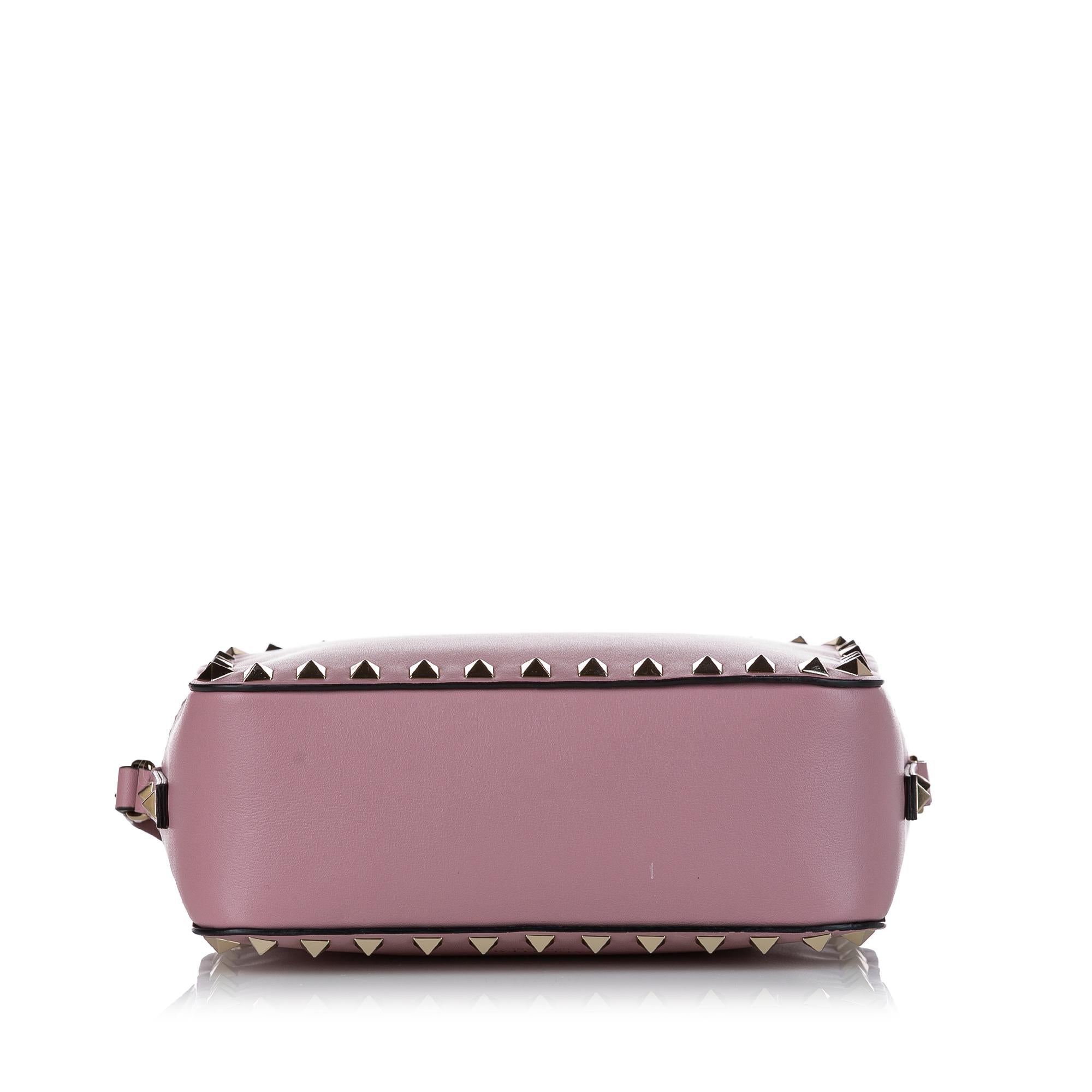 Valentino Rockstud Leather Crossbody Bag (SHG-24096)