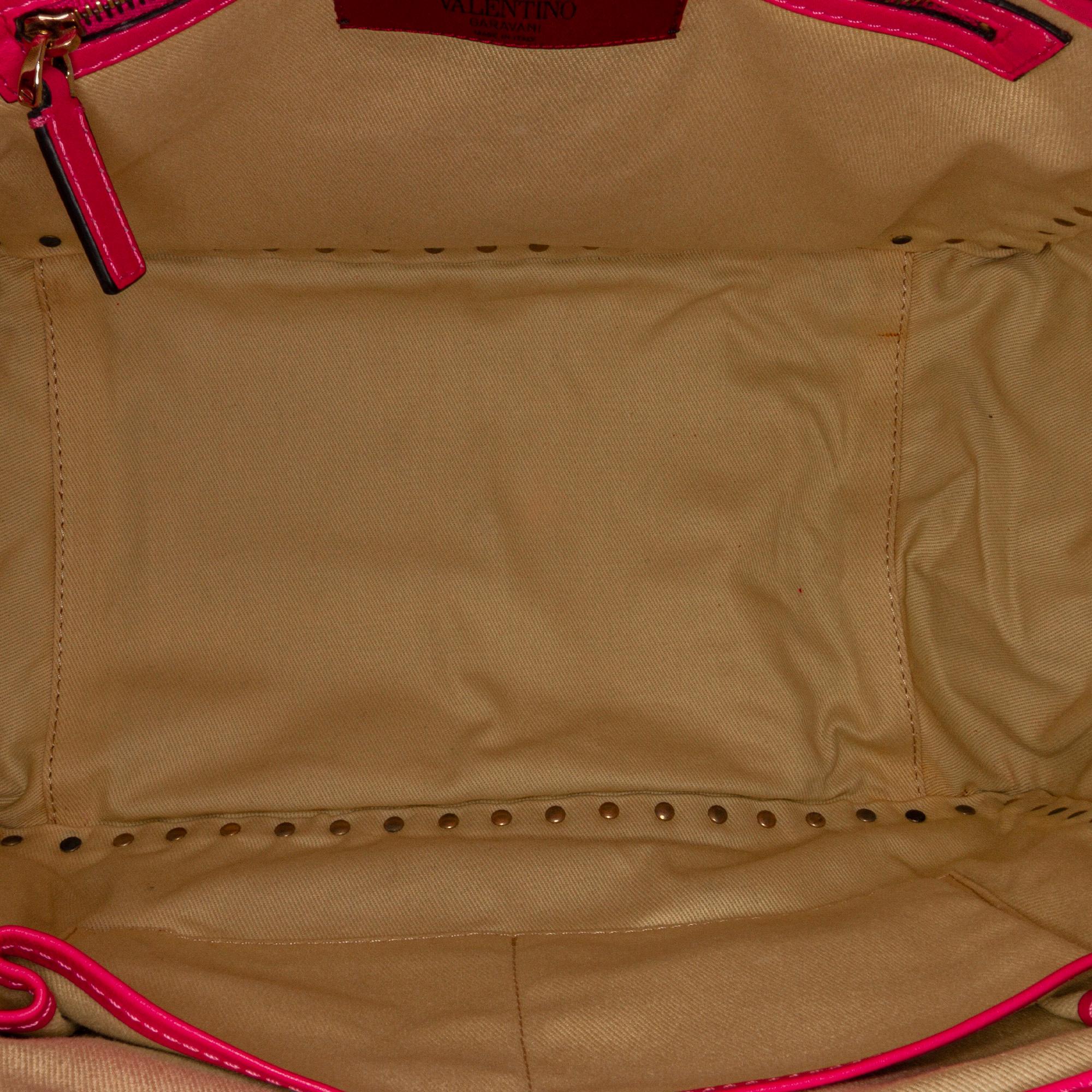 Valentino Rockstud Leather Satchel (SHG-35511)