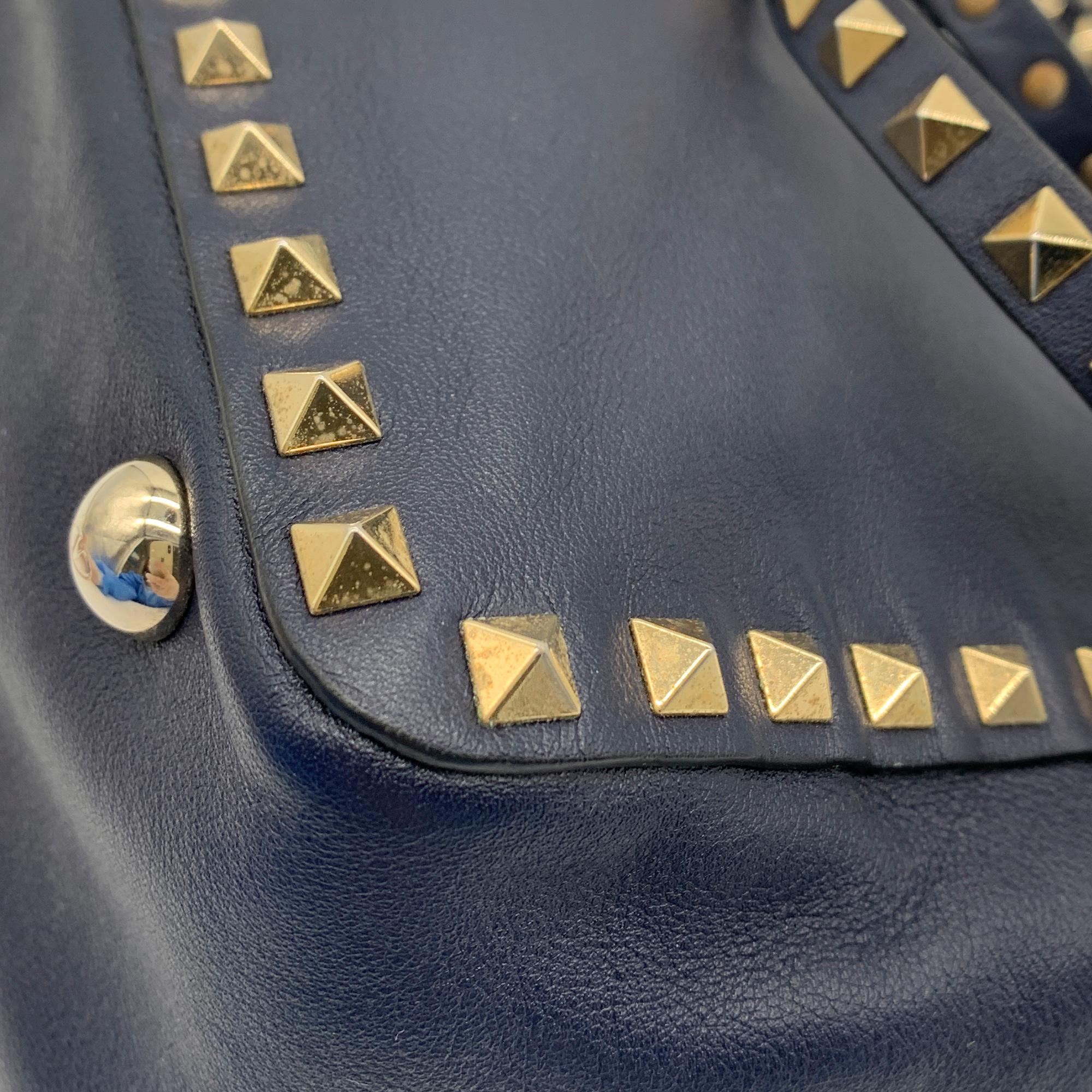 Valentino Rockstud Leather Satchel (SHG-37924)