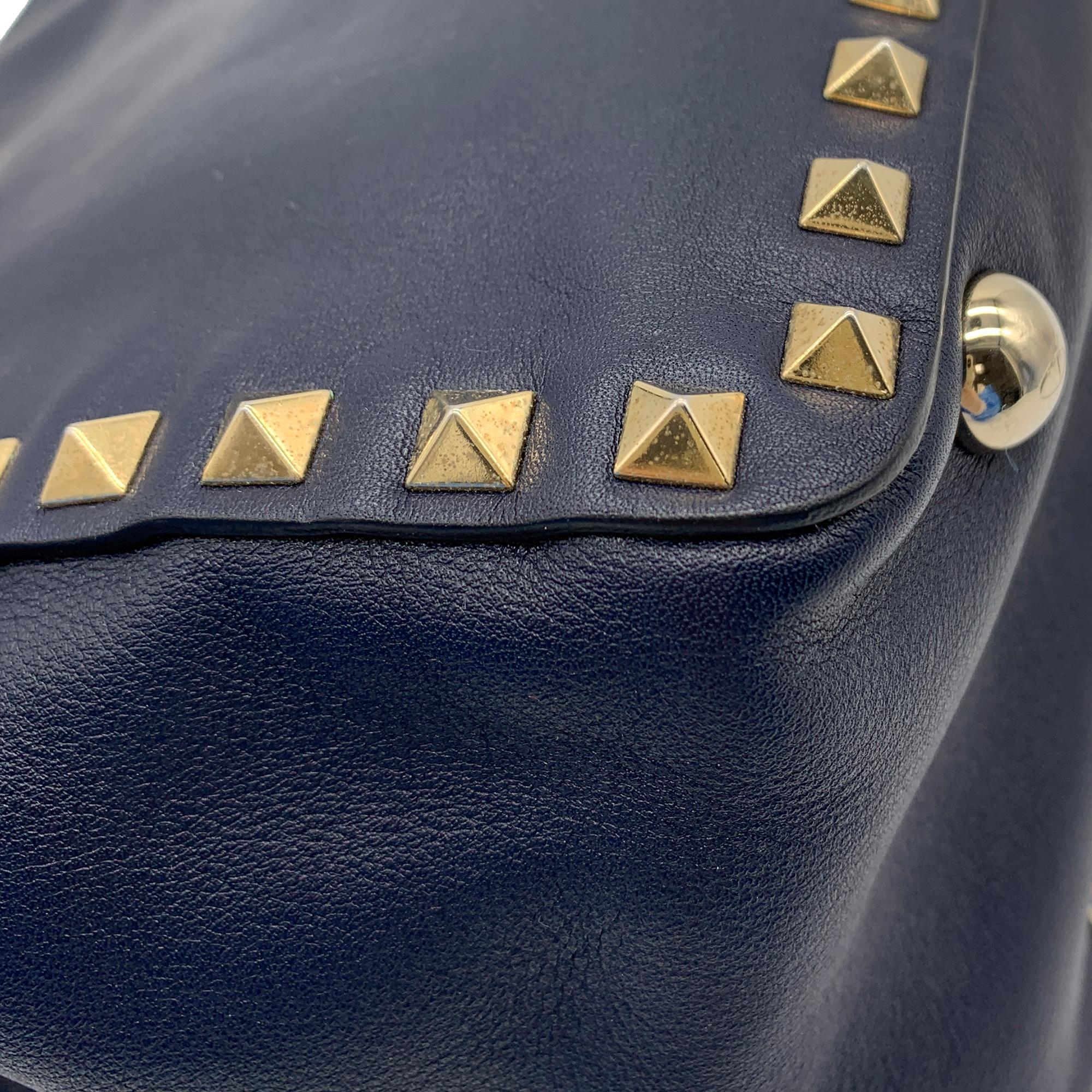 Valentino Rockstud Leather Satchel (SHG-37924)