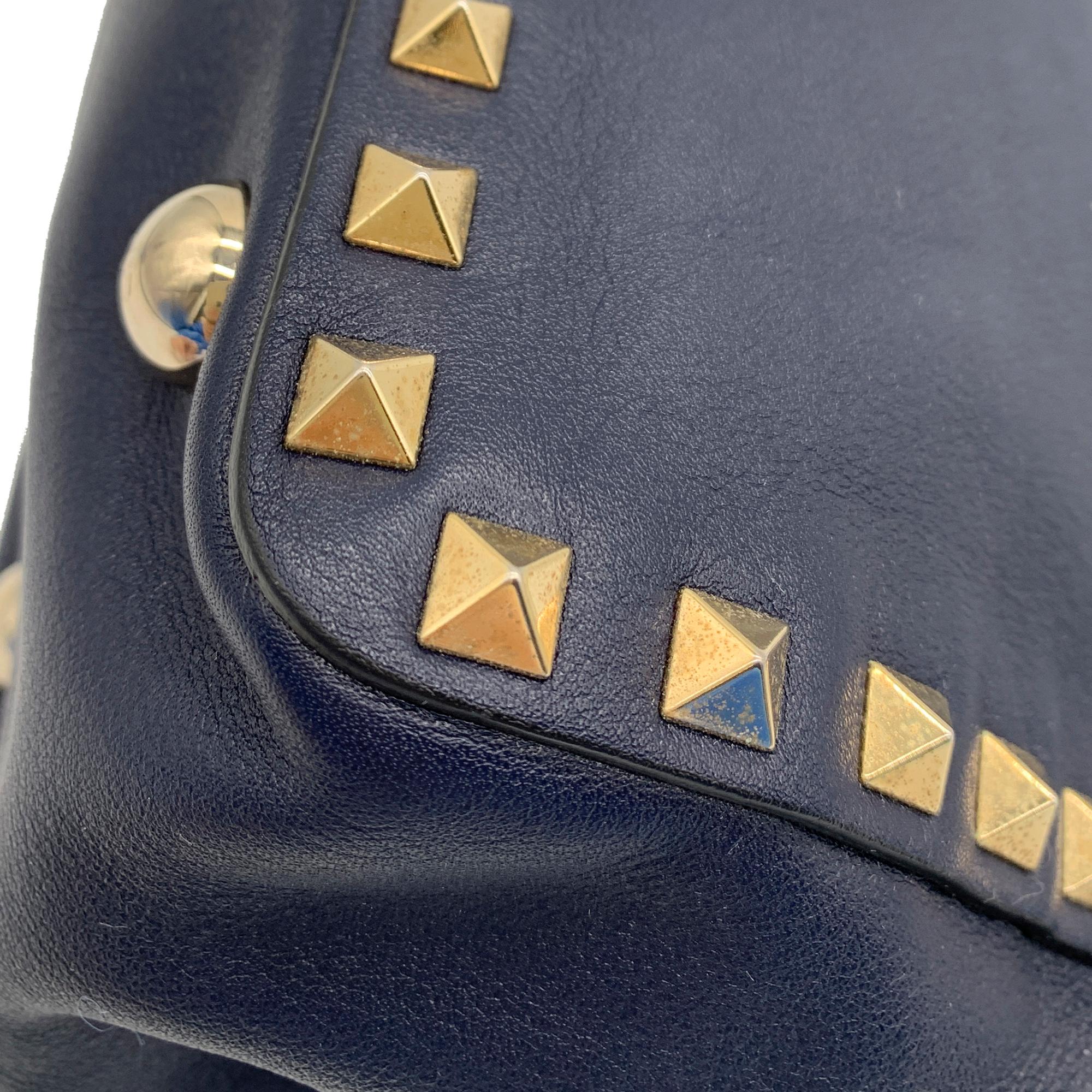 Valentino Rockstud Leather Satchel (SHG-37924)