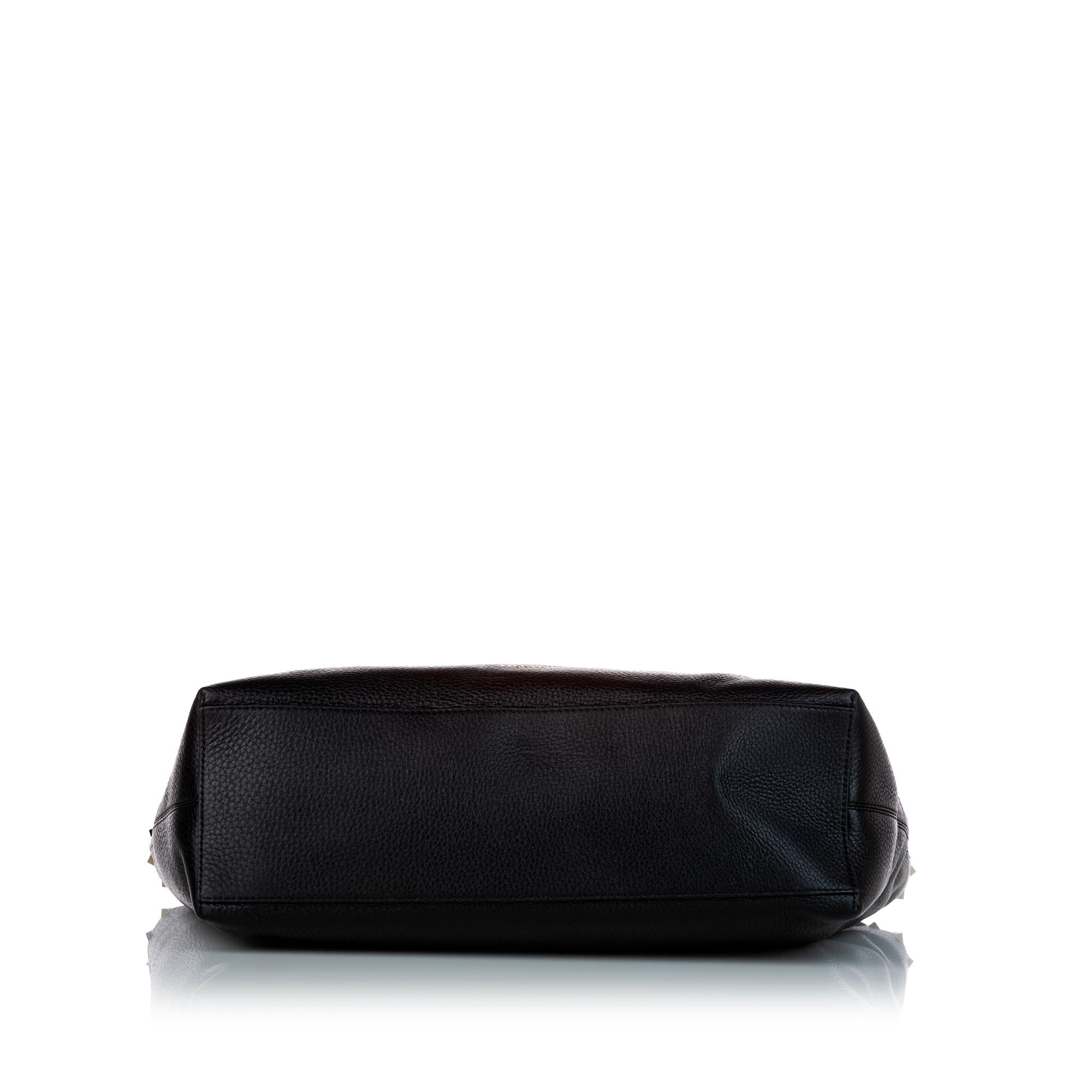 Valentino Rockstud Leather Tote Bag (SHG-27656)