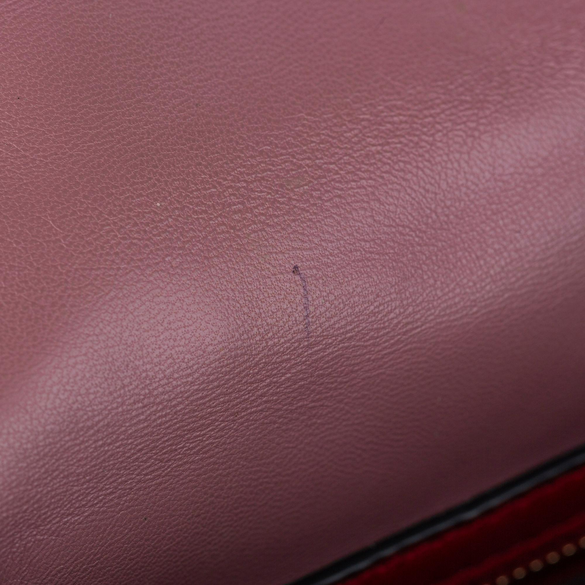 Valentino Rockstud Spike Leather Satchel (SHG-28789)