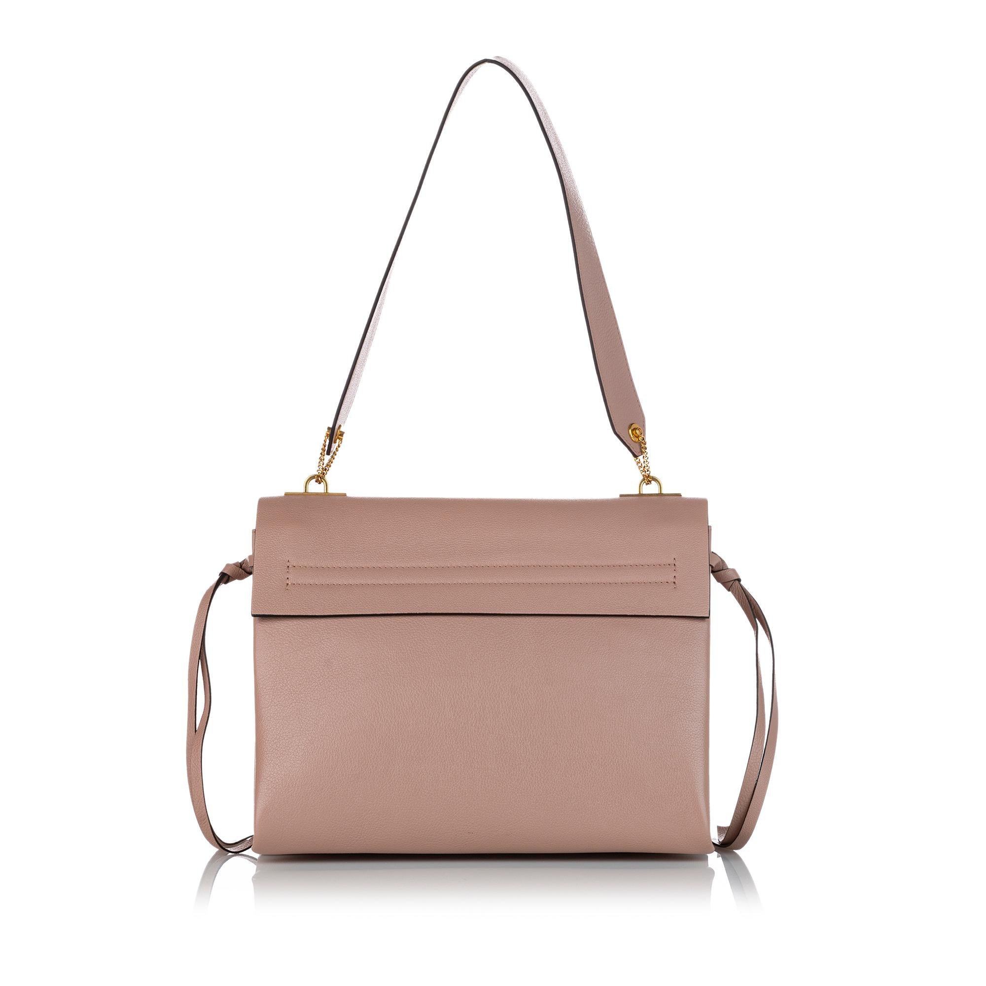 Valentino VRing Leather Shoulder Bag (SHG-26214)
