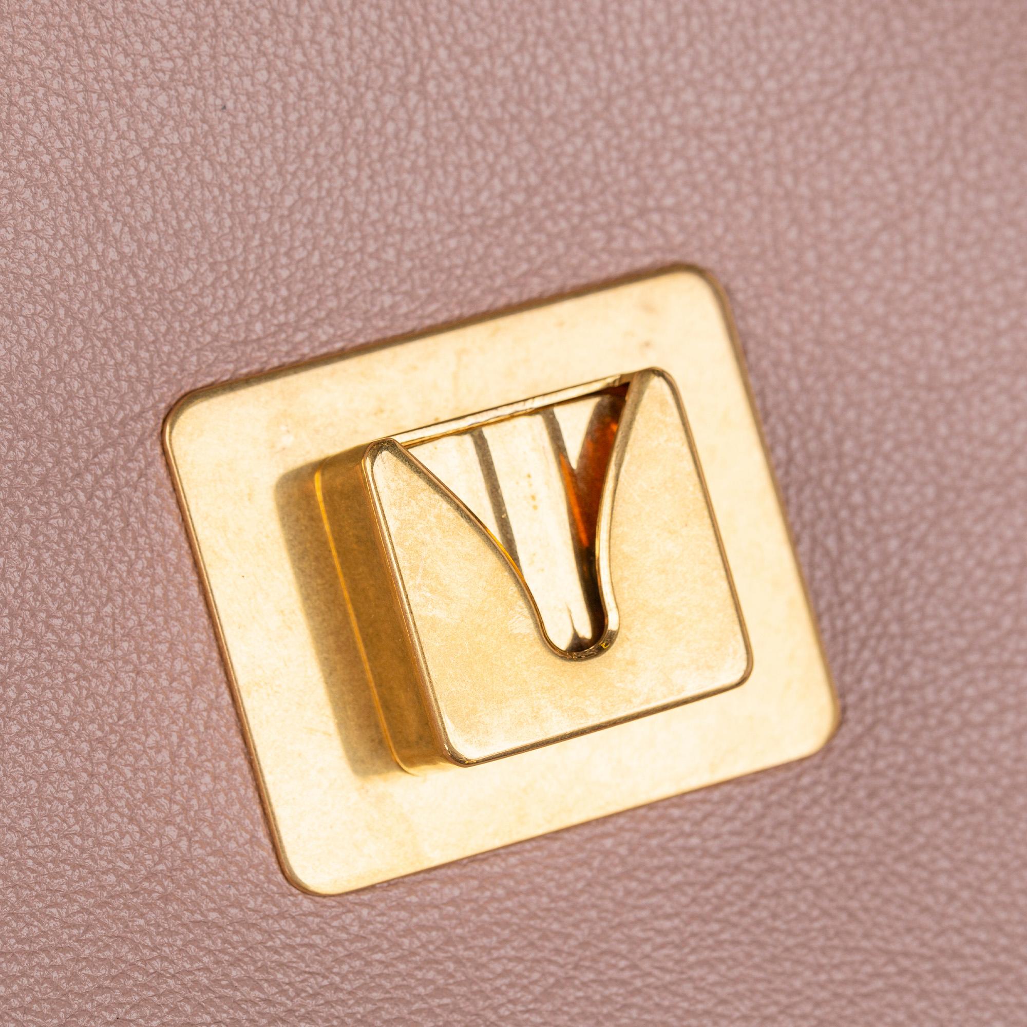 Valentino VRing Leather Shoulder Bag (SHG-26214)