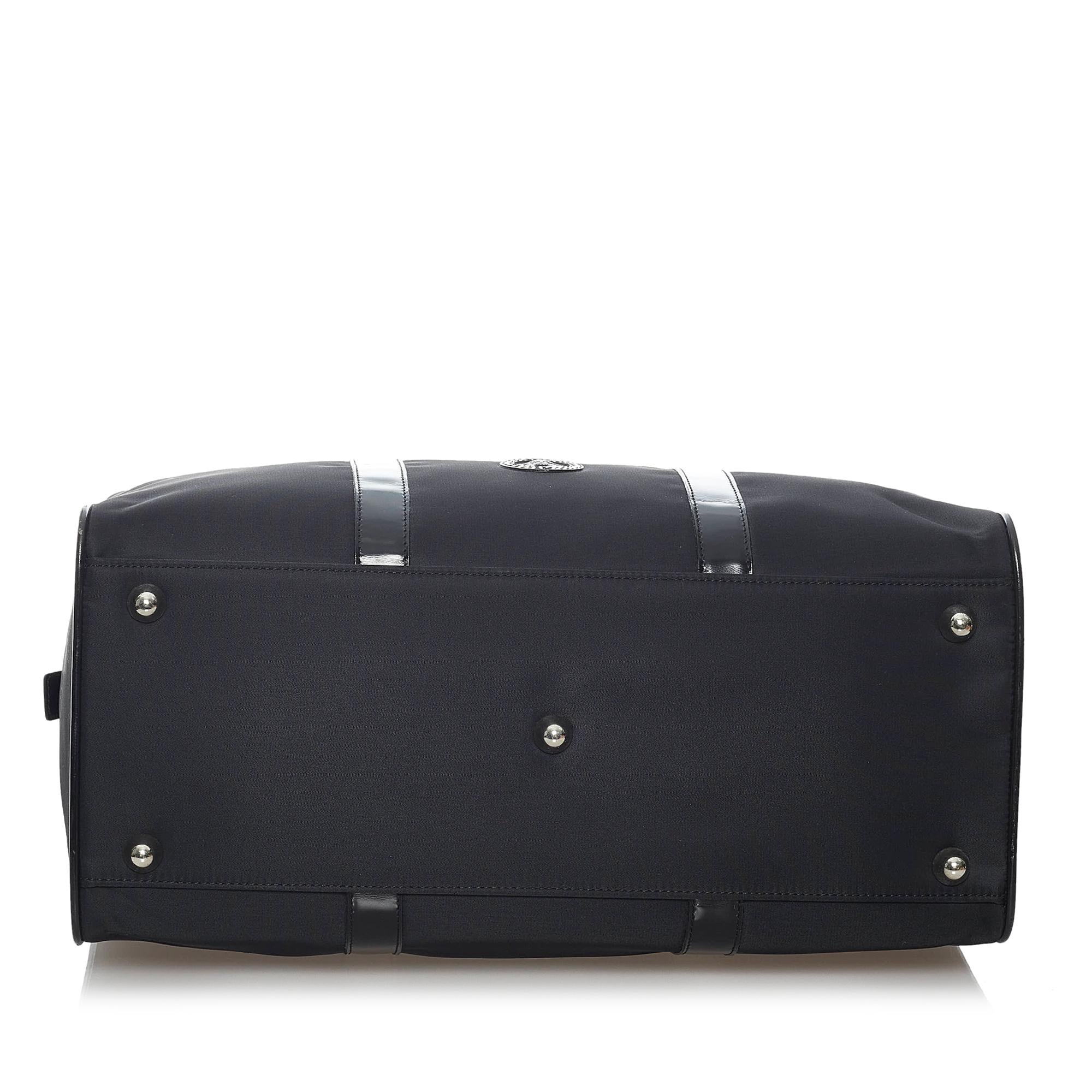 Versace Leather Boston Bag (SHG-29492)