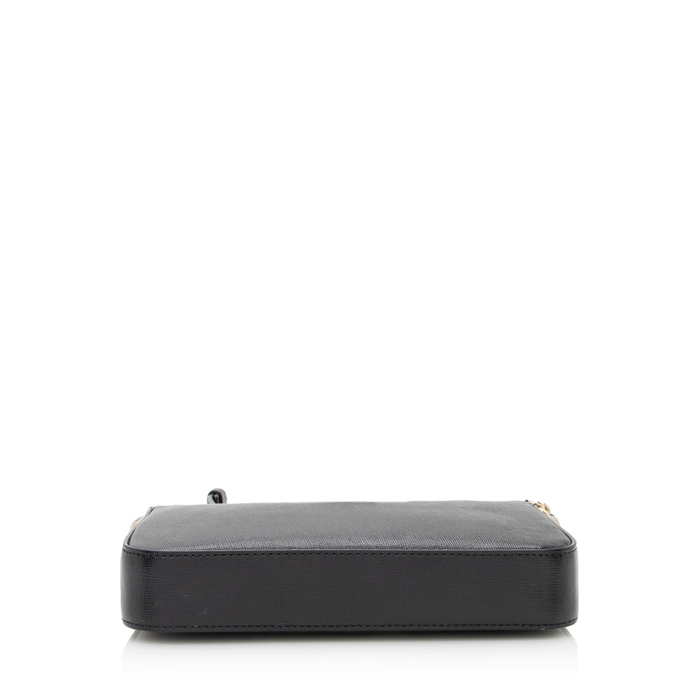 Versace Leather La Medusa Crossbody Bag (SHF-22039)