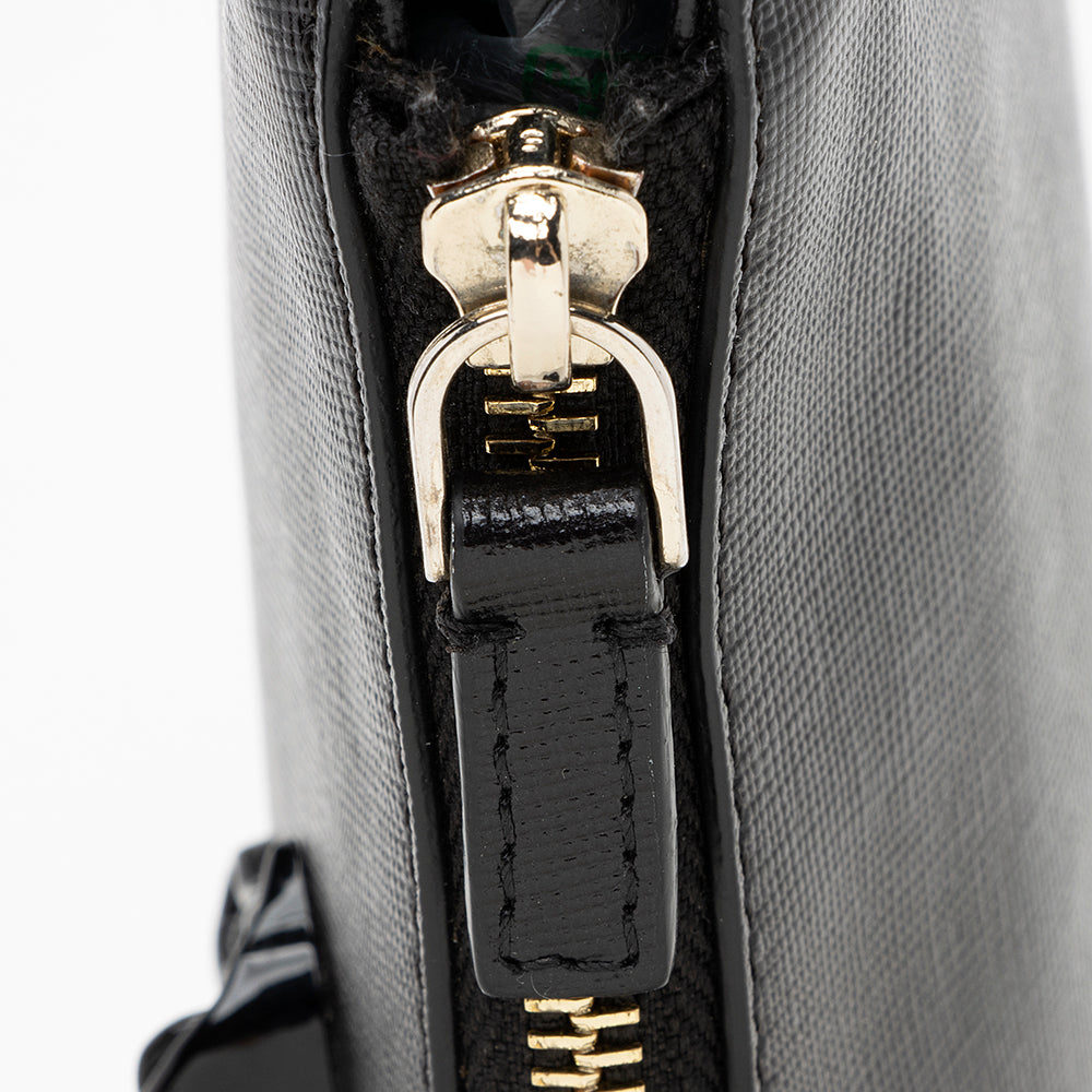 Versace Leather La Medusa Crossbody Bag (SHF-22039)