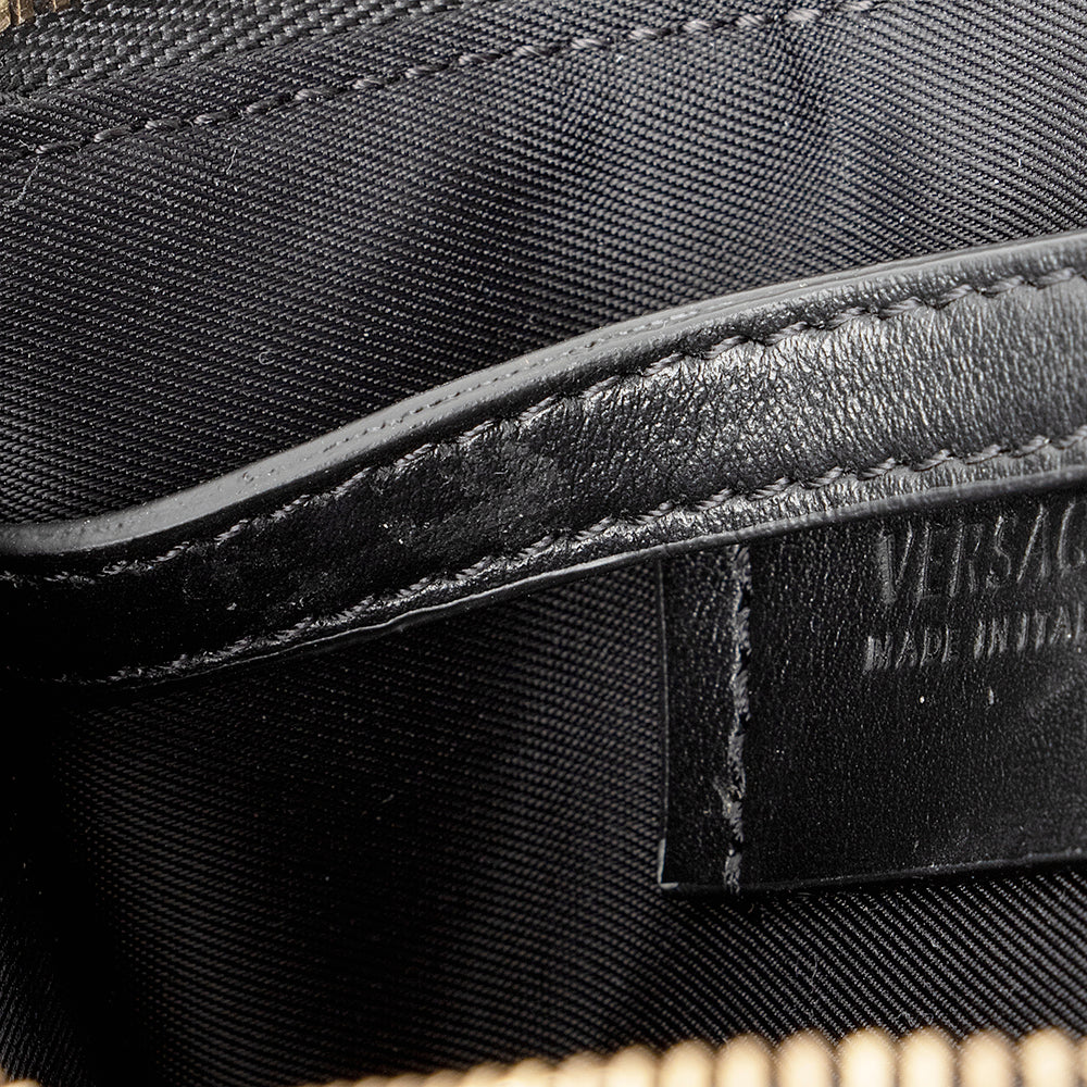 Versace Leather Medusa Studded Card Case (SHF-20207)
