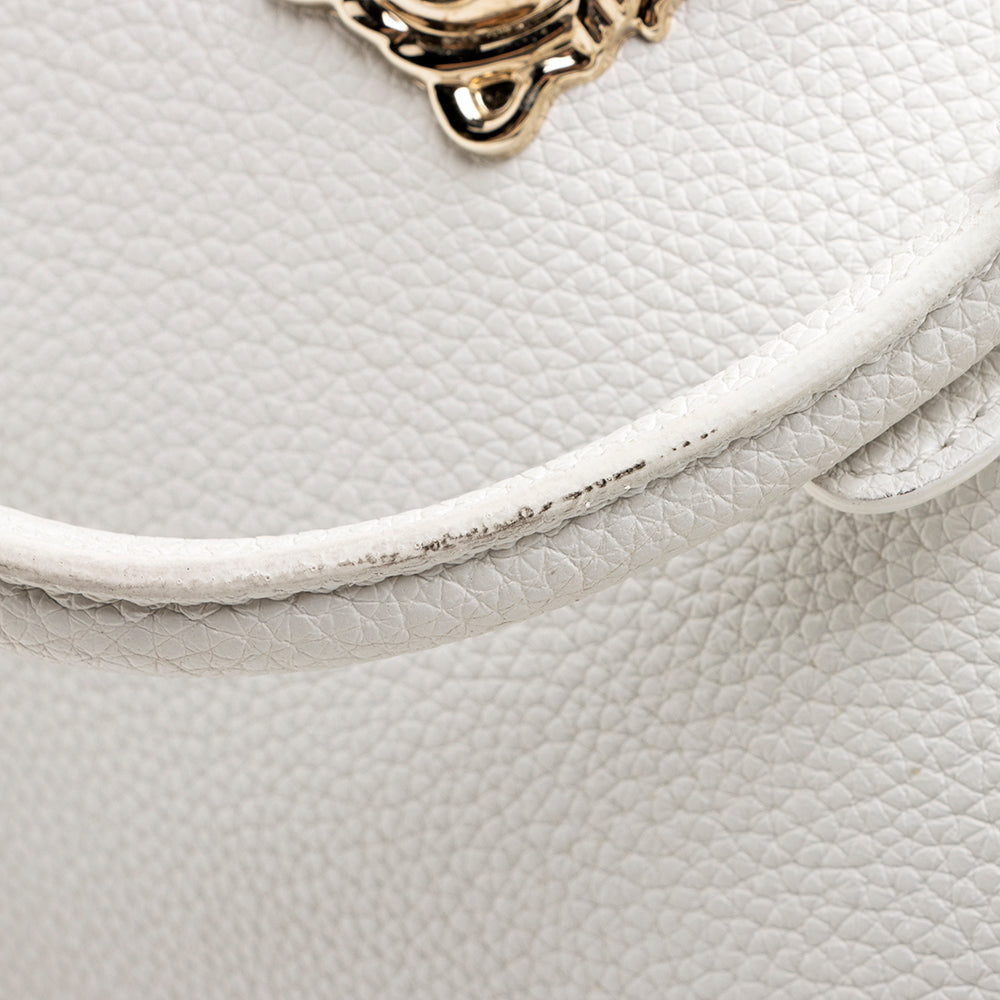 Versace Saffiano Calfskin Palazzo Duffle Bag (SHF-19291)