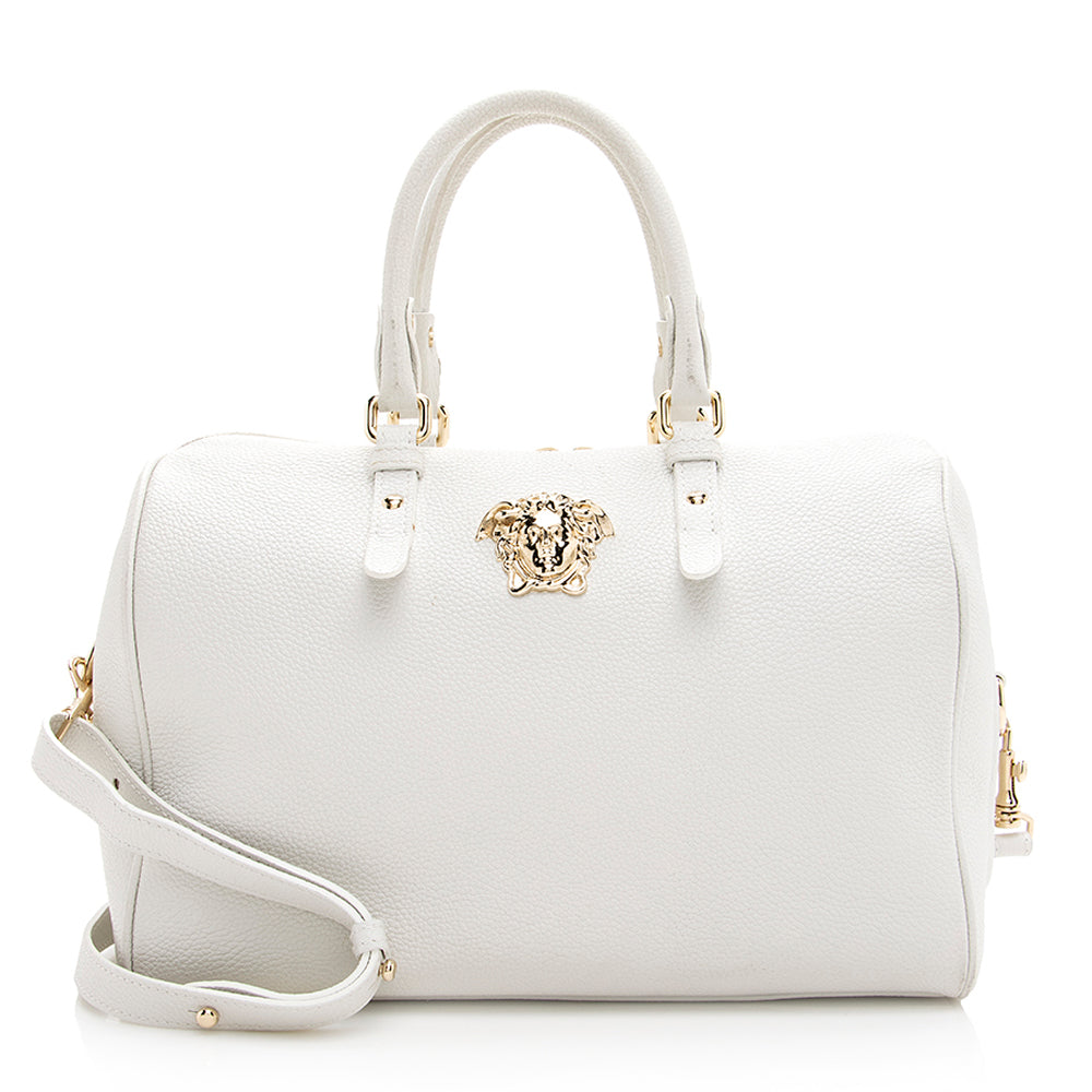 Versace Saffiano Calfskin Palazzo Duffle Bag (SHF-19291)