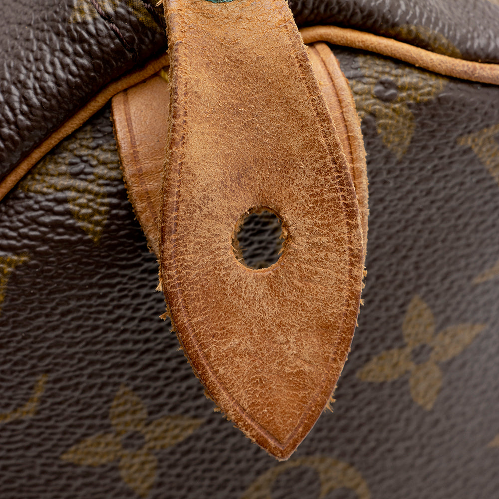 Louis Vuitton Vintage Monogram Canvas Speedy 30 Satchel (SHF-17823)