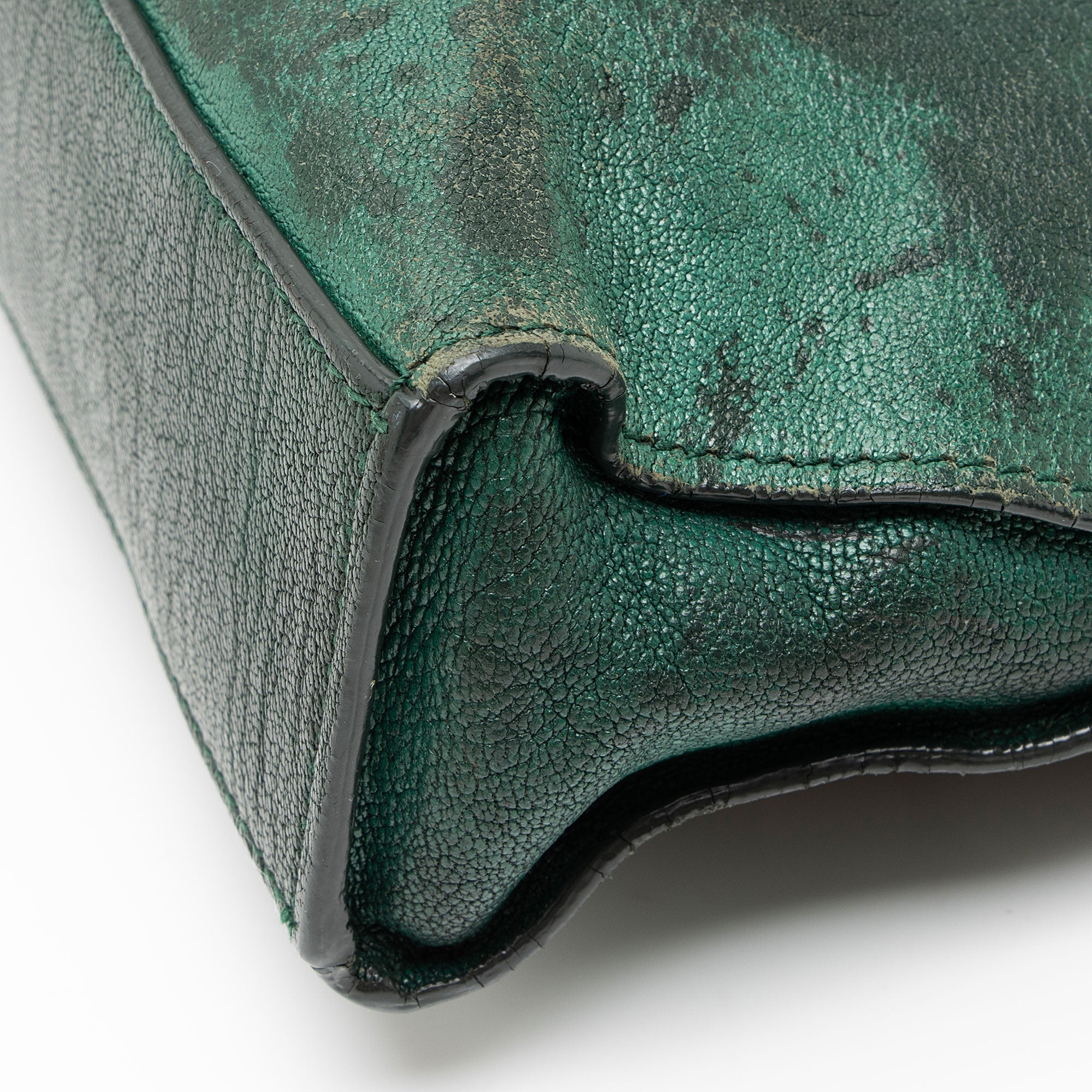 Alexander McQueen Calfskin De Manta Cosmetic Bag