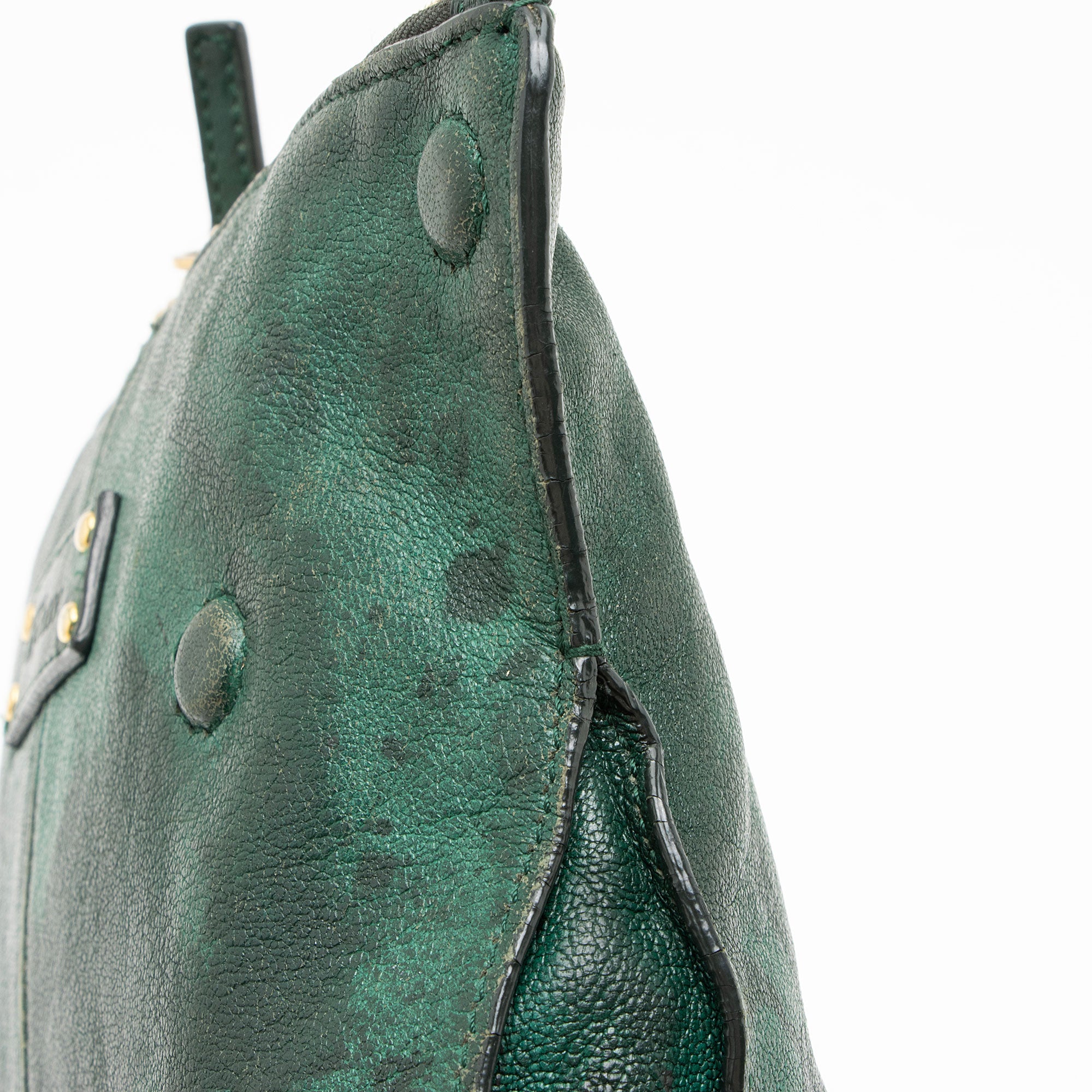 Alexander McQueen Calfskin De Manta Cosmetic Bag