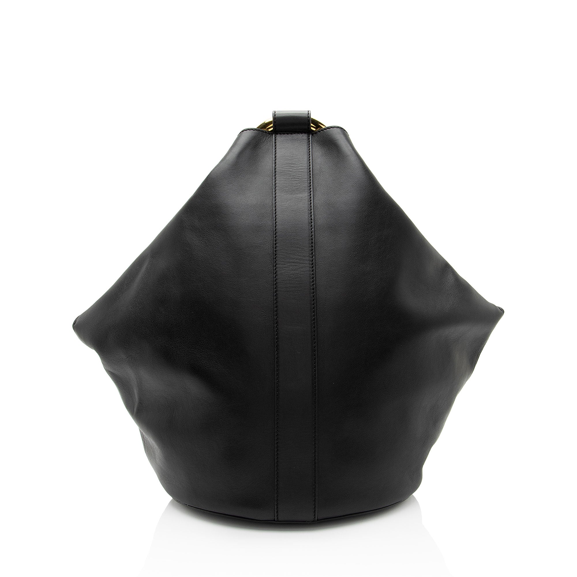 Alexander McQueen Leather Butterfly Shoulder Bag (SHF-sGBvnd)