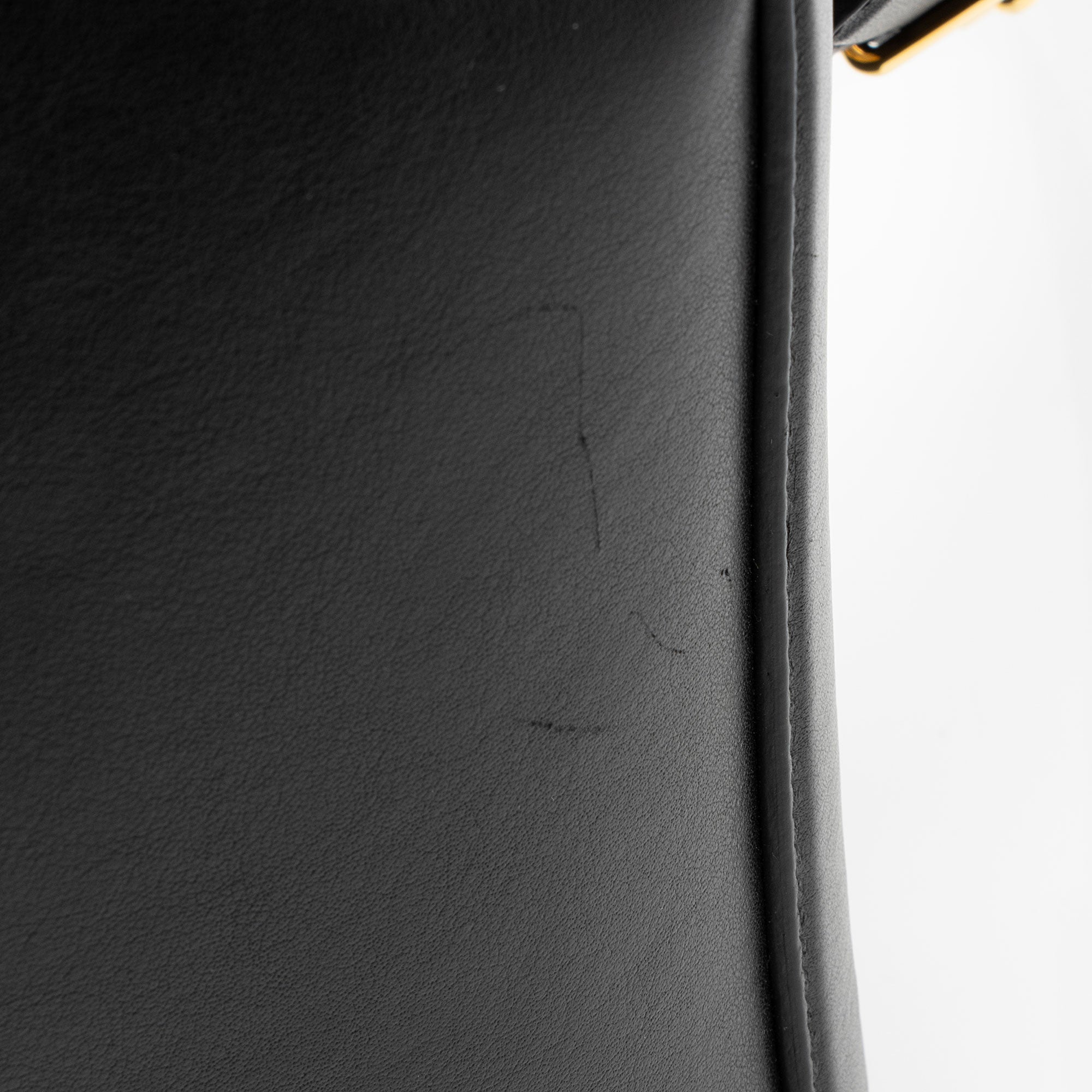 Alexander McQueen Leather Chain Bucket Bag