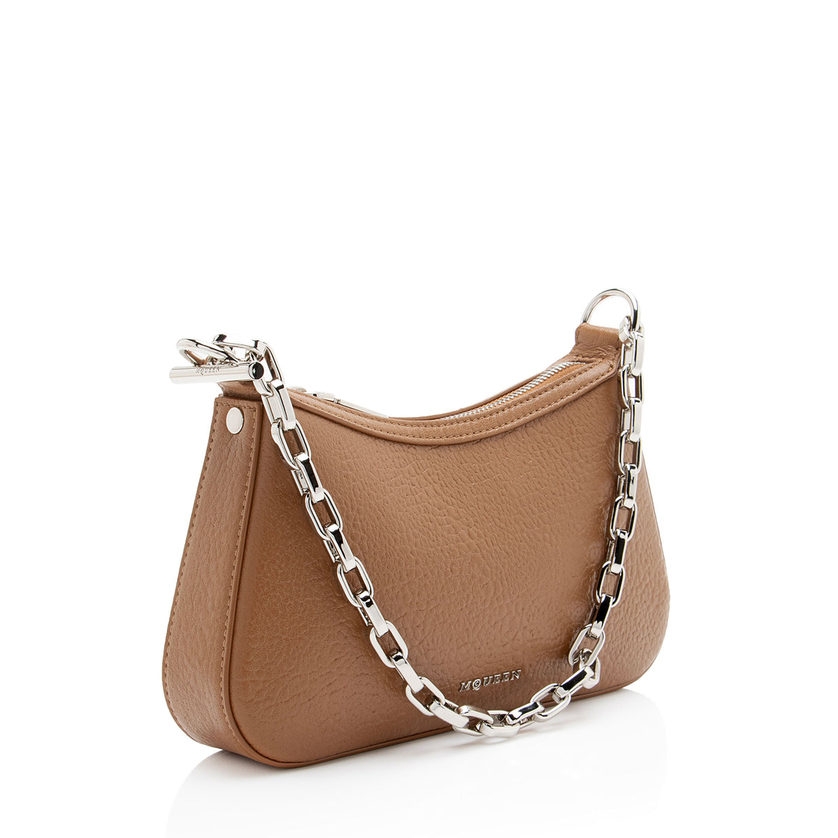 Alexander Mcqueen Leather T-Bar Mini Shoulder Bag