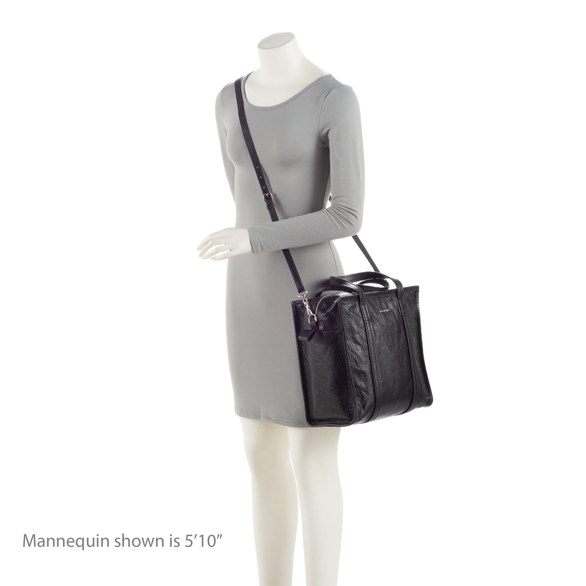 Balenciaga Agneau Bazar Small Shopper Tote (SHF-IckmAl)