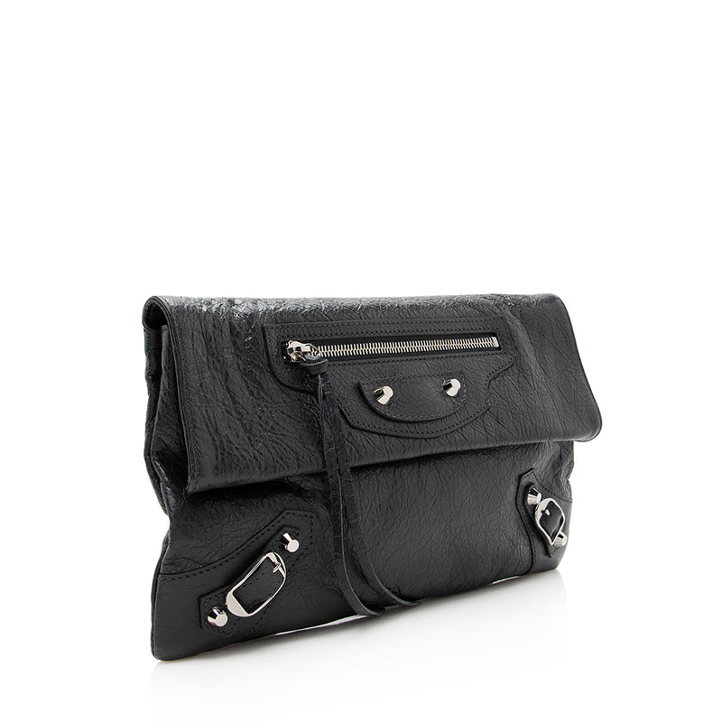 Balenciaga Agneau Giant 12 Strap Clutch – LuxeDH