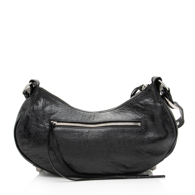 Balenciaga Agneau Le Cagole Small Shoulder Bag (SHF-64XW1V)