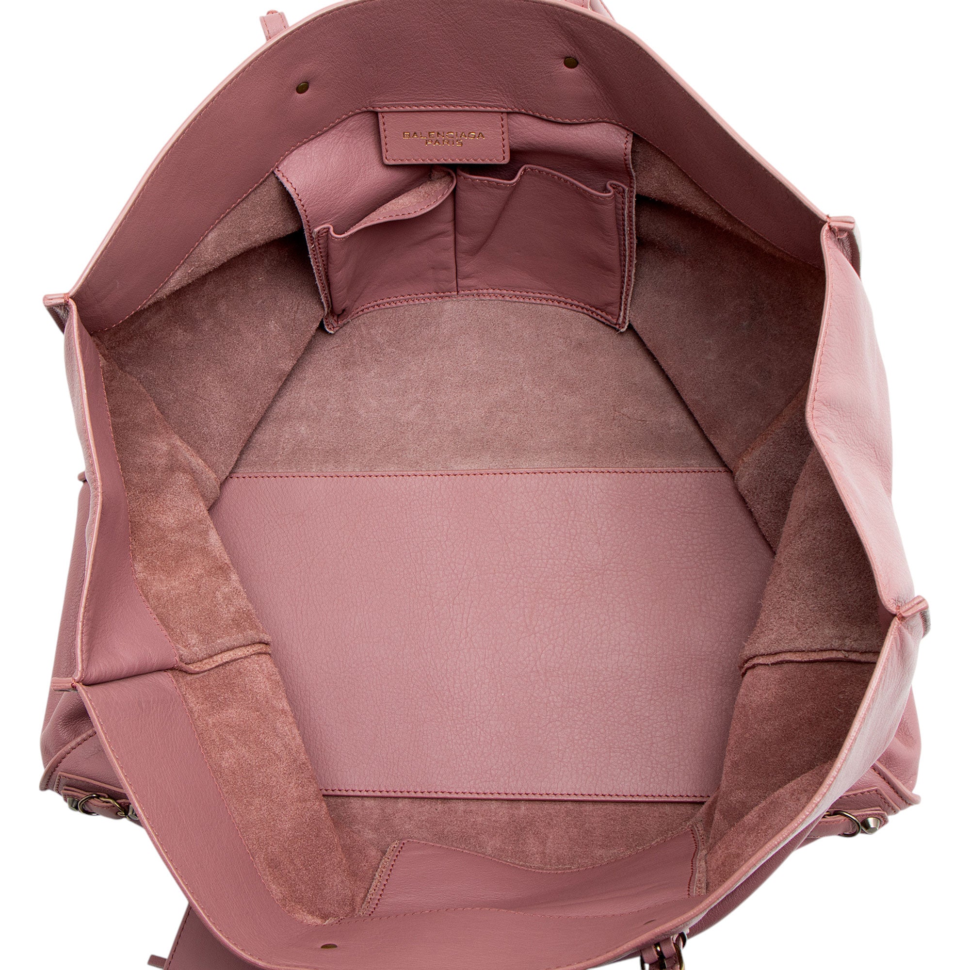 Balenciaga Agneau Motocross Classic Weekender Tote