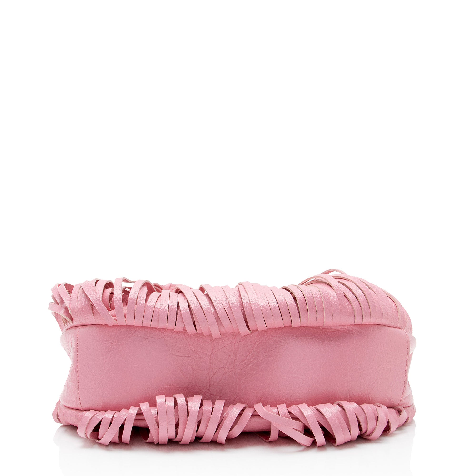 Balenciaga Arena Lambskin Fringe Le Cagole XS Shoulder Bag