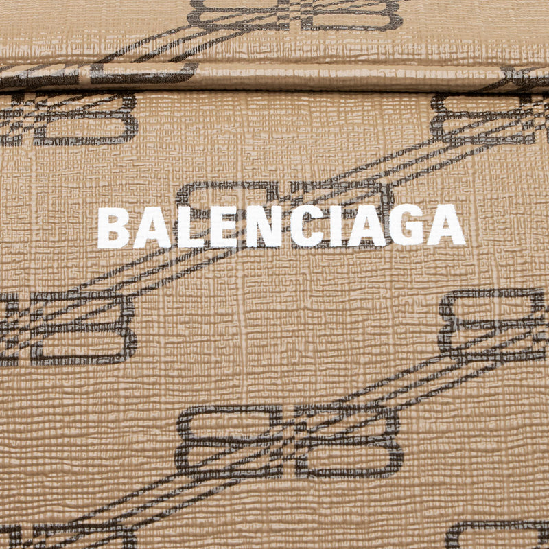 Balenciaga BB Monogram Canvas Signature Medium Camera Bag (SHF-23603)