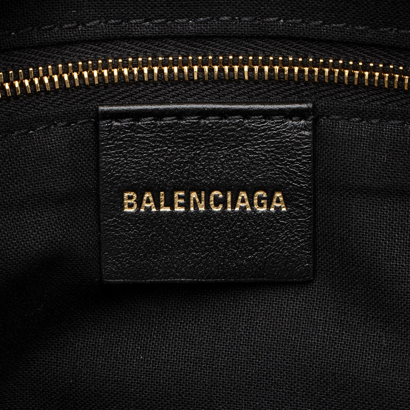 Balenciaga Women Signature Medium Camera Bag BB Monogram coated