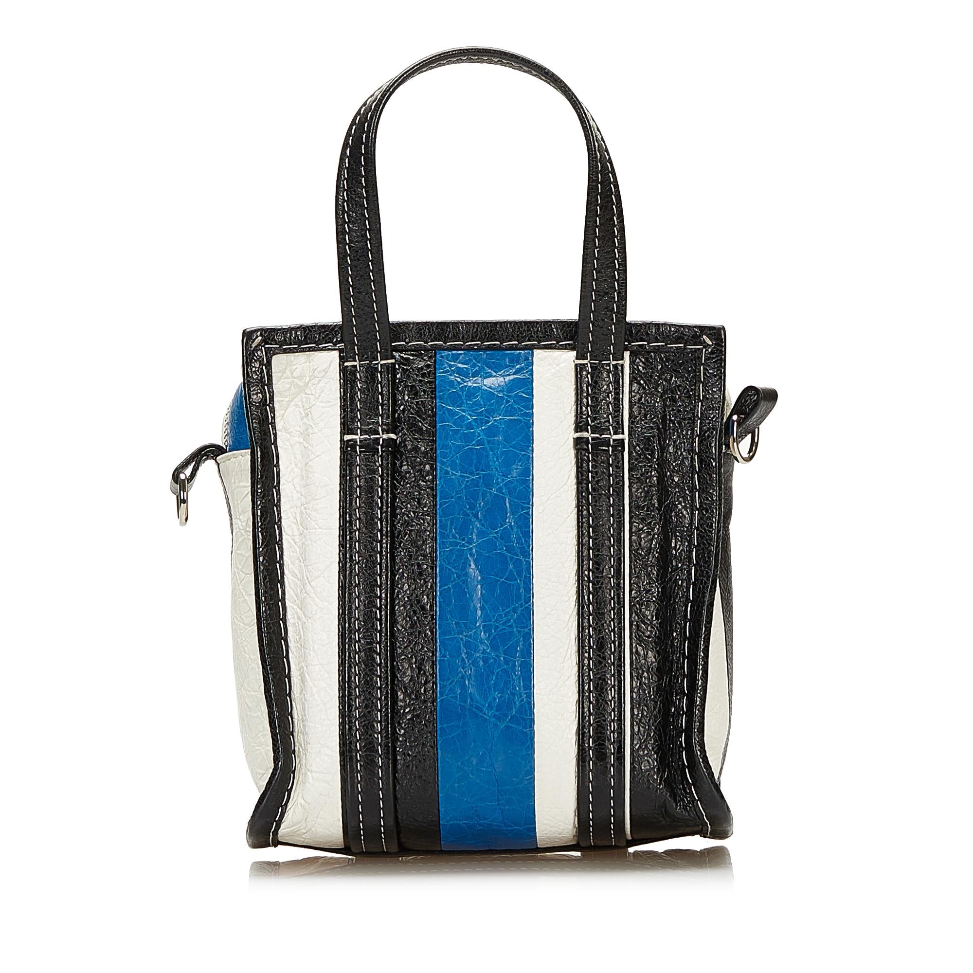 Balenciaga Bazar Shopper Lambskin Satchel (SHG-37885)