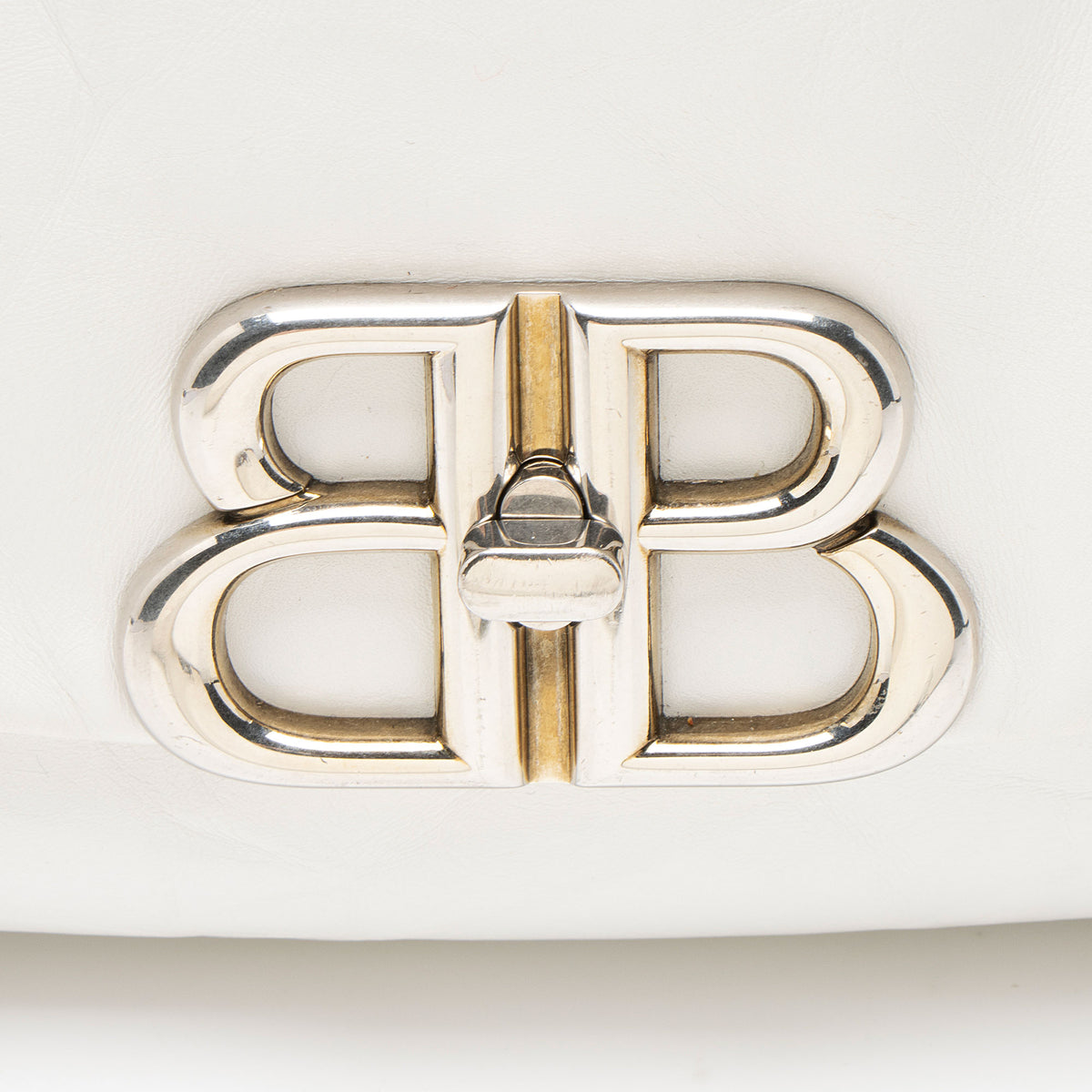 Balenciaga Calfskin Monaco Medium Shoulder Bag