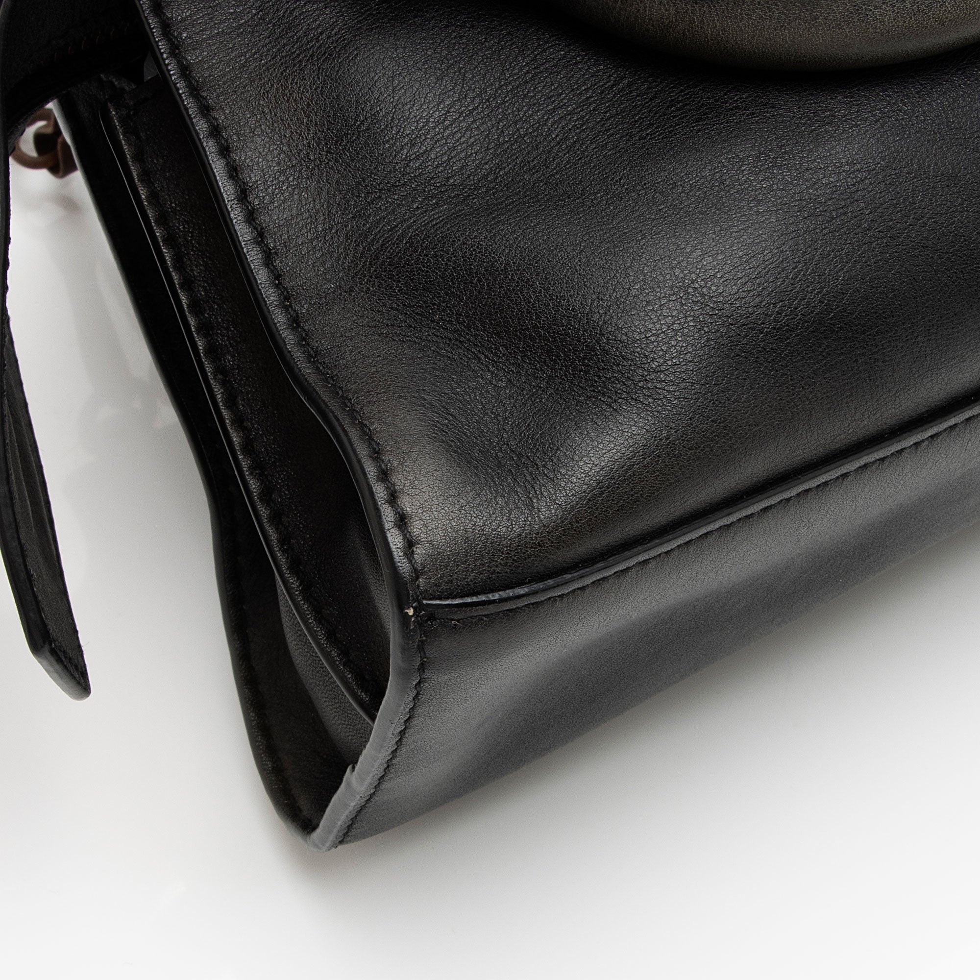 Balenciaga Calfskin Neo Classic Rust Hardware City Mini Satchel (SHF-A4mdtV)