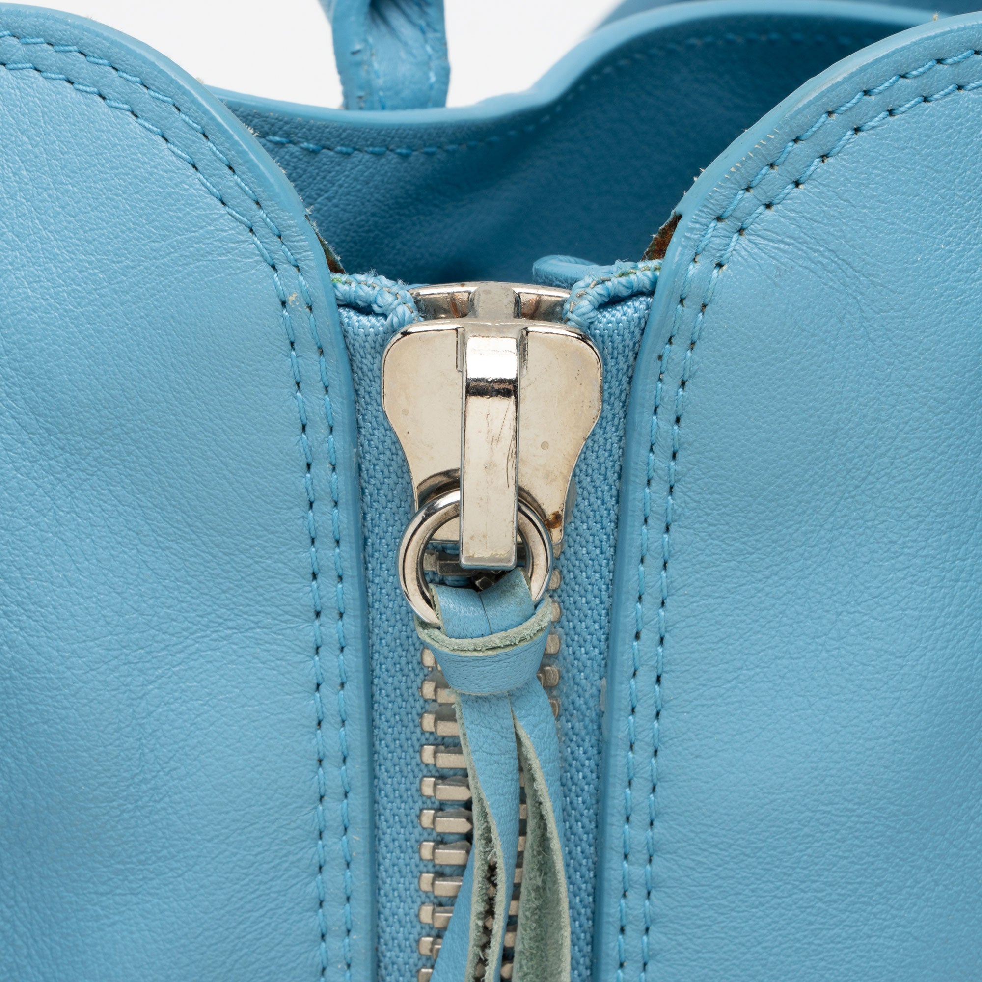 Balenciaga Calfskin Papier A5 Zip Around Tote